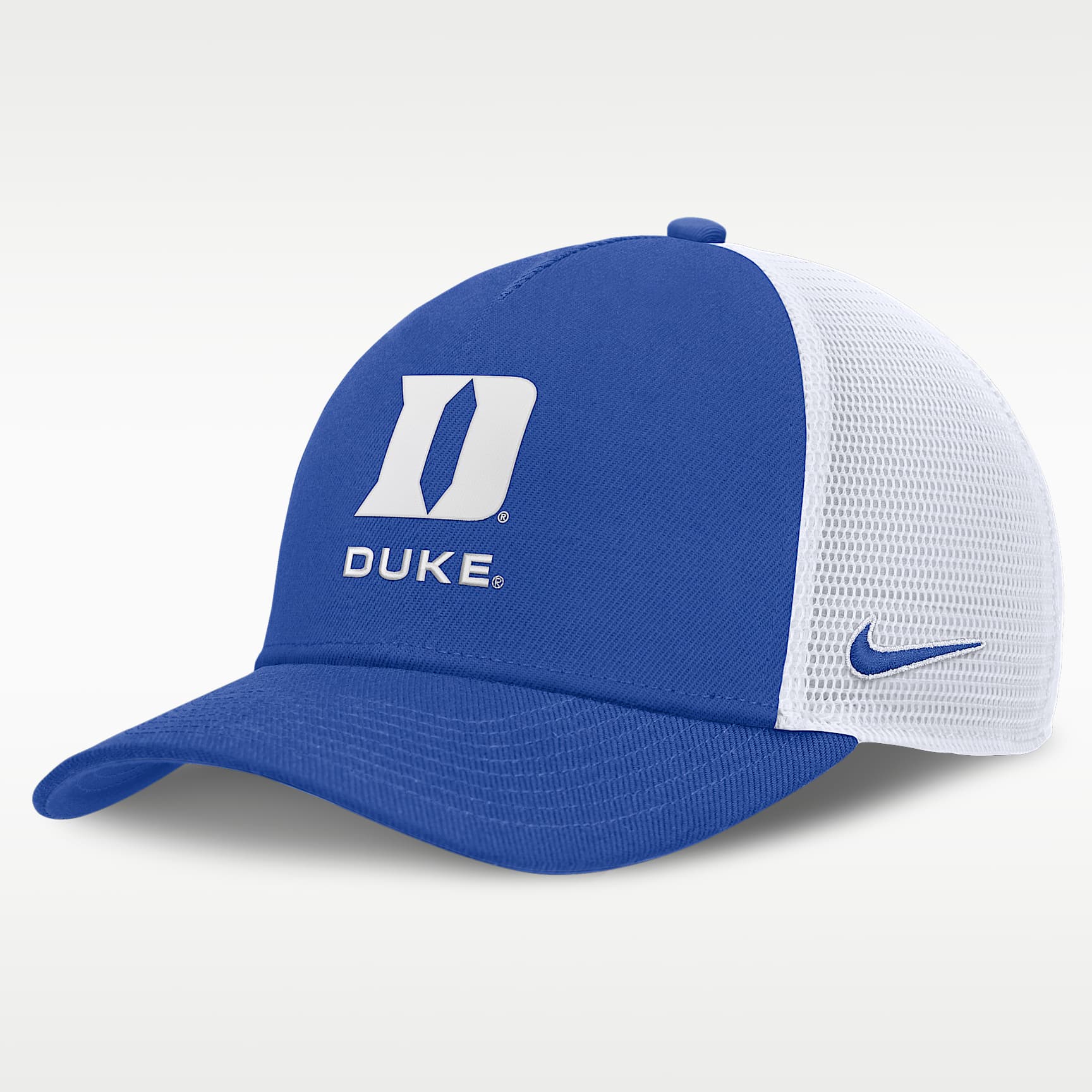 Duke Sideline Rise Gameday Men's Nike College Trucker Adjustable Hat