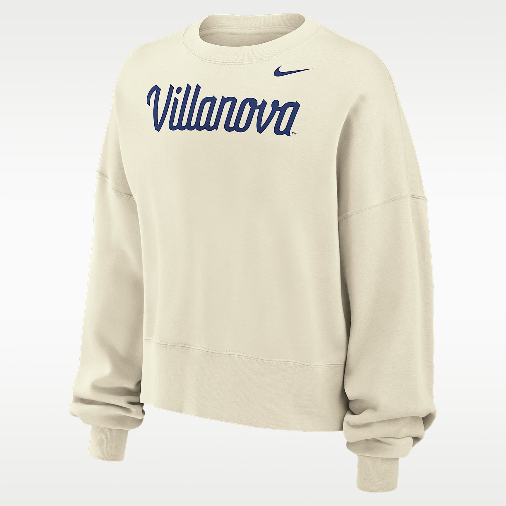 Villanova Wildcats Phoenix Fleece Women's Nike Football Crew-Neck Sweatshirt