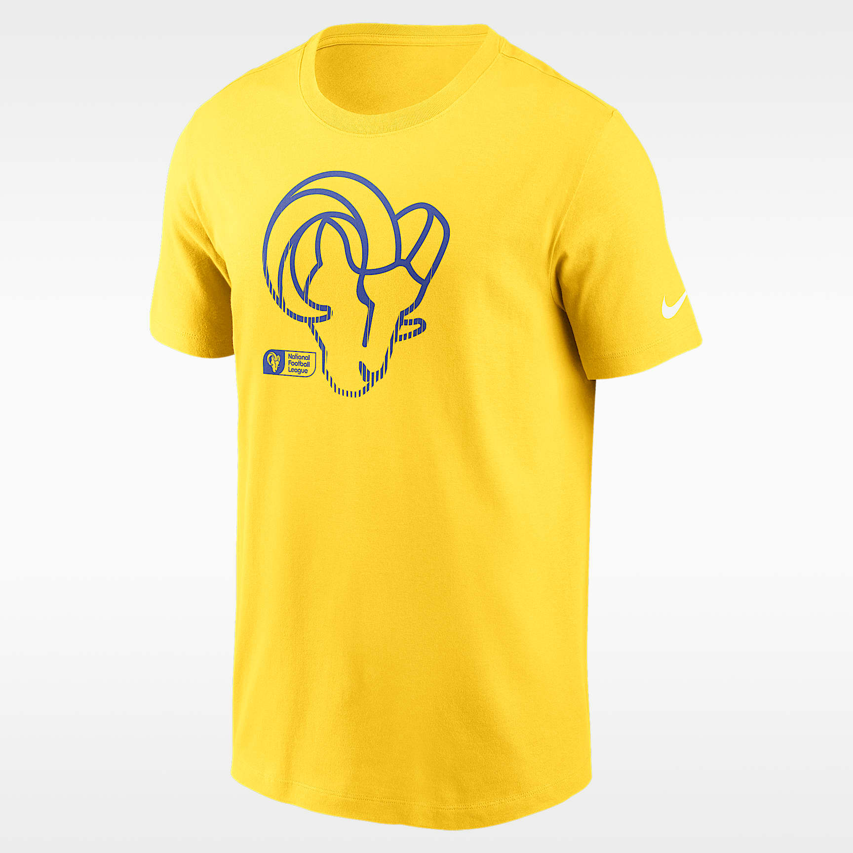 Los Angeles Rams Faded Essential Men's Nike NFL T-Shirt