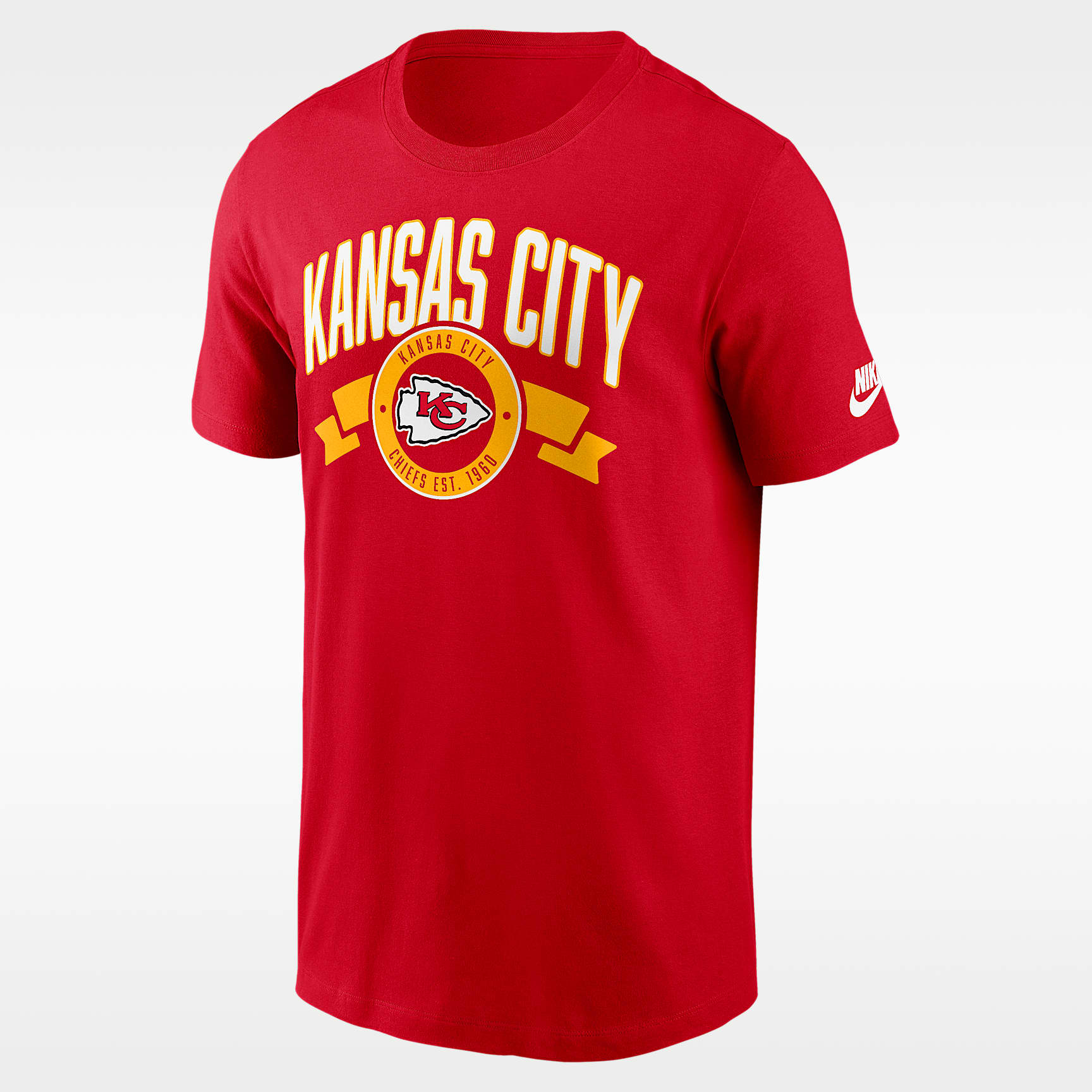 Playera Nike de la NFL para hombre Kansas City Chiefs Rewind Front And Back Hit Essential