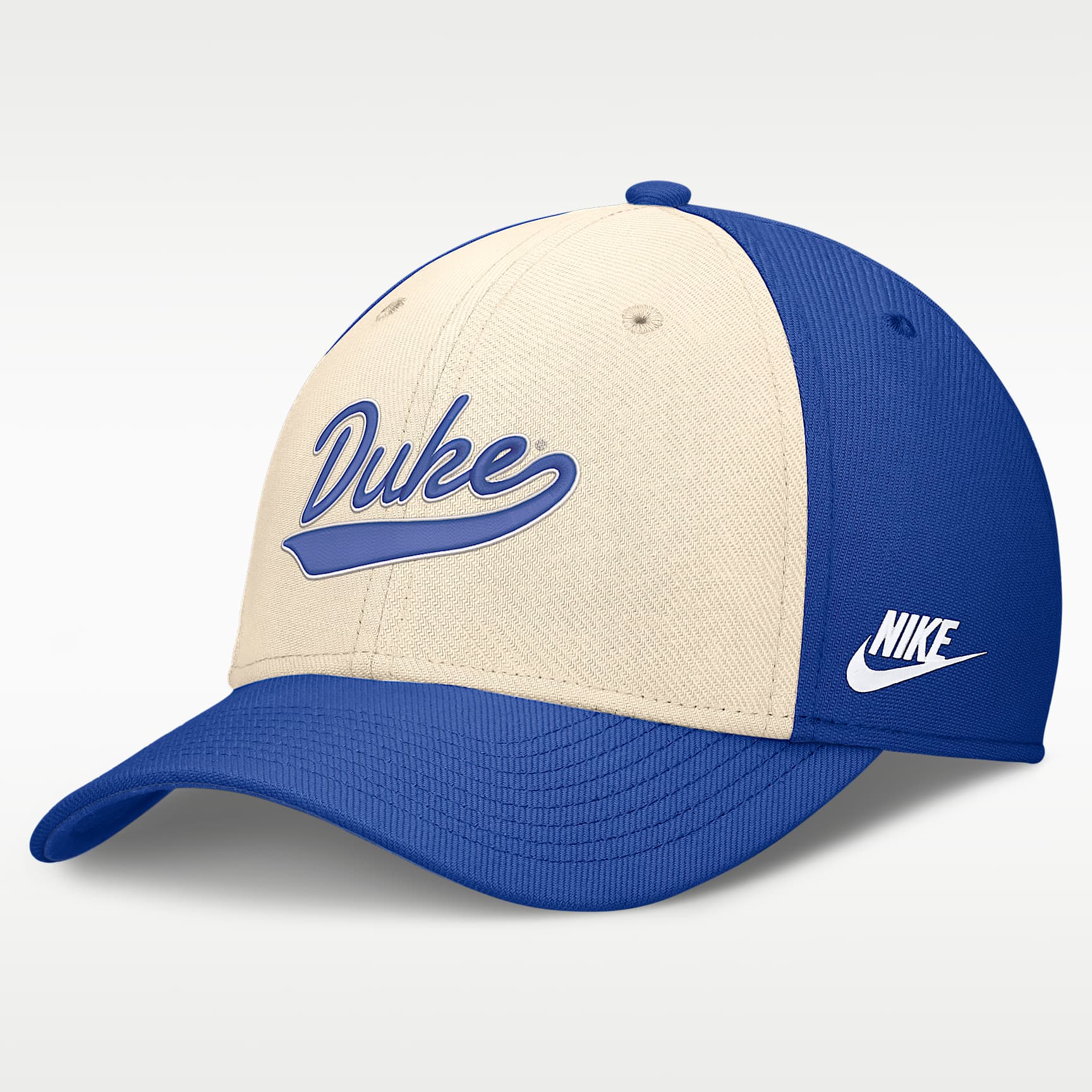 Gorra universitaria Nike Dri-FIT para hombre Duke Legacy