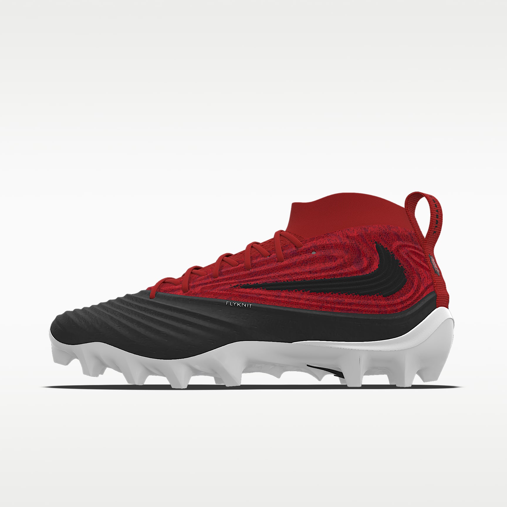 Tacos de futbol americano personalizados Nike Alpha Menace 5 Elite By You