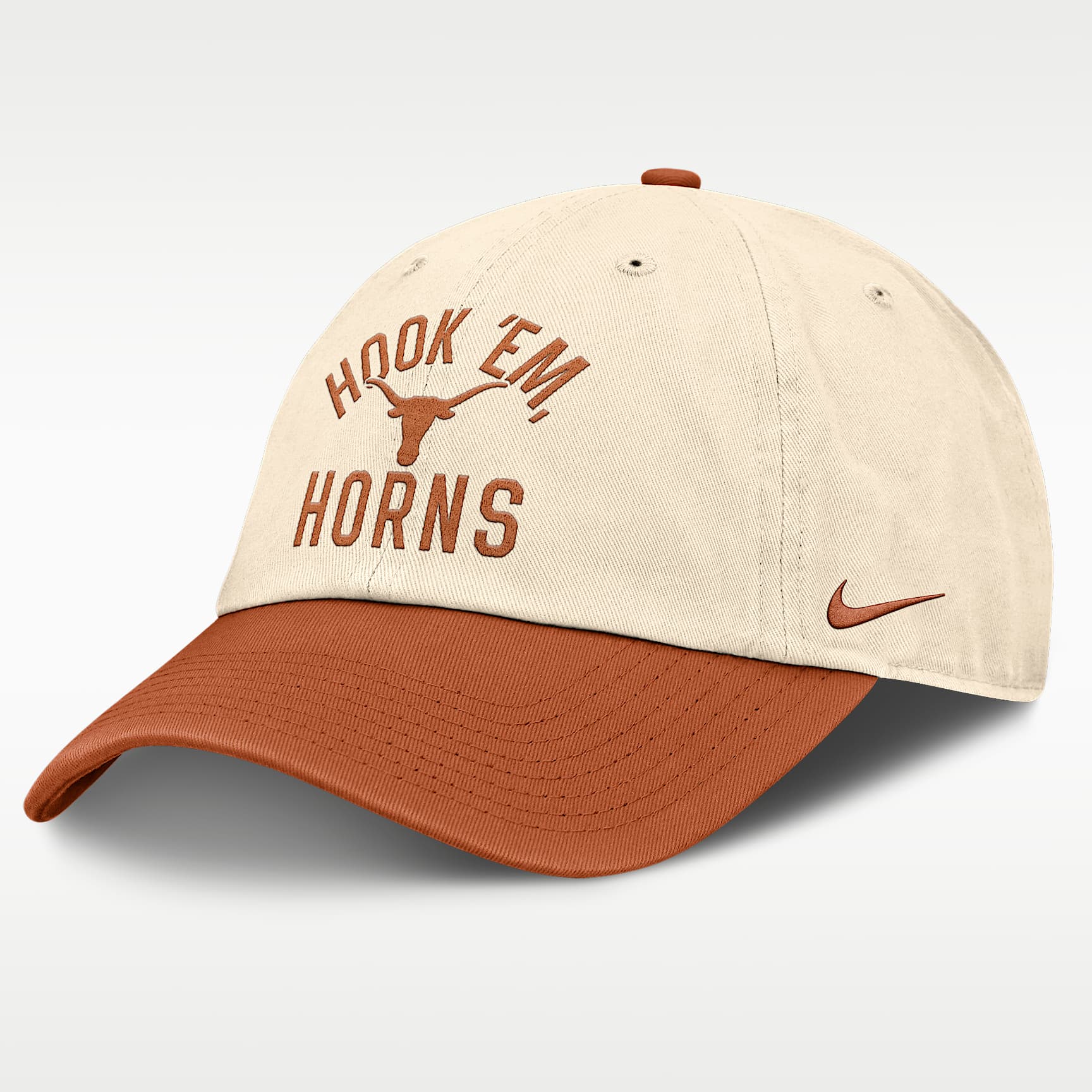 Texas Primetime 2-Tone Club Men's Nike College Adjustable Hat