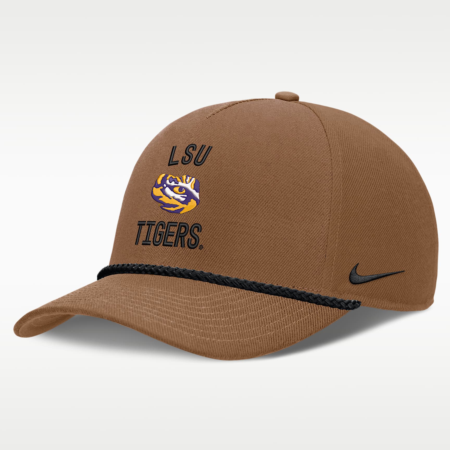 LSU Military Appreciation Rise Men's Nike Dri-FIT College A-Frame Adjustable Hat