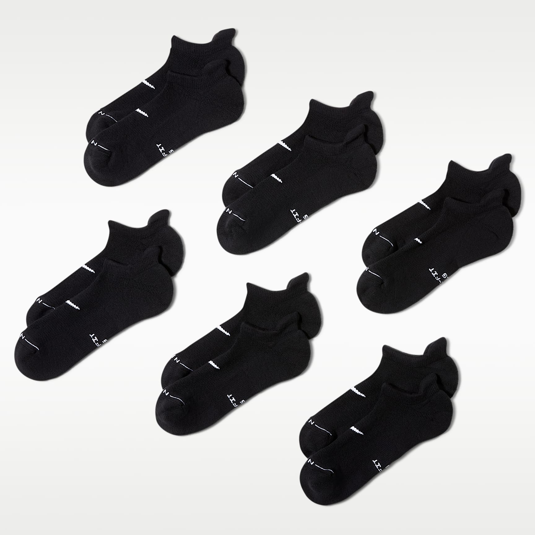 Nike Everyday Elevated No-Show Socks (6 Pairs)