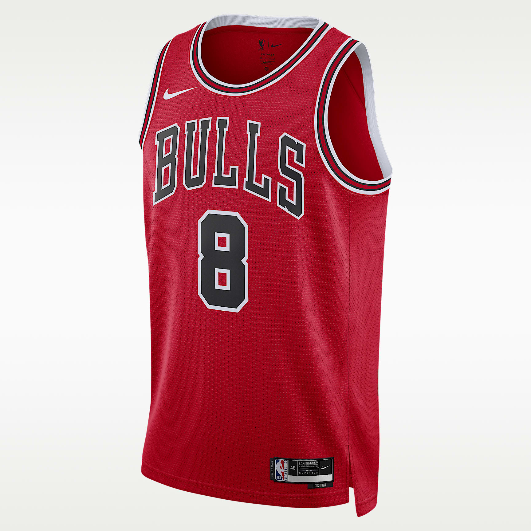 Jersey Nike Dri-FIT de la NBA Swingman para hombre Chicago Bulls Icon Edition