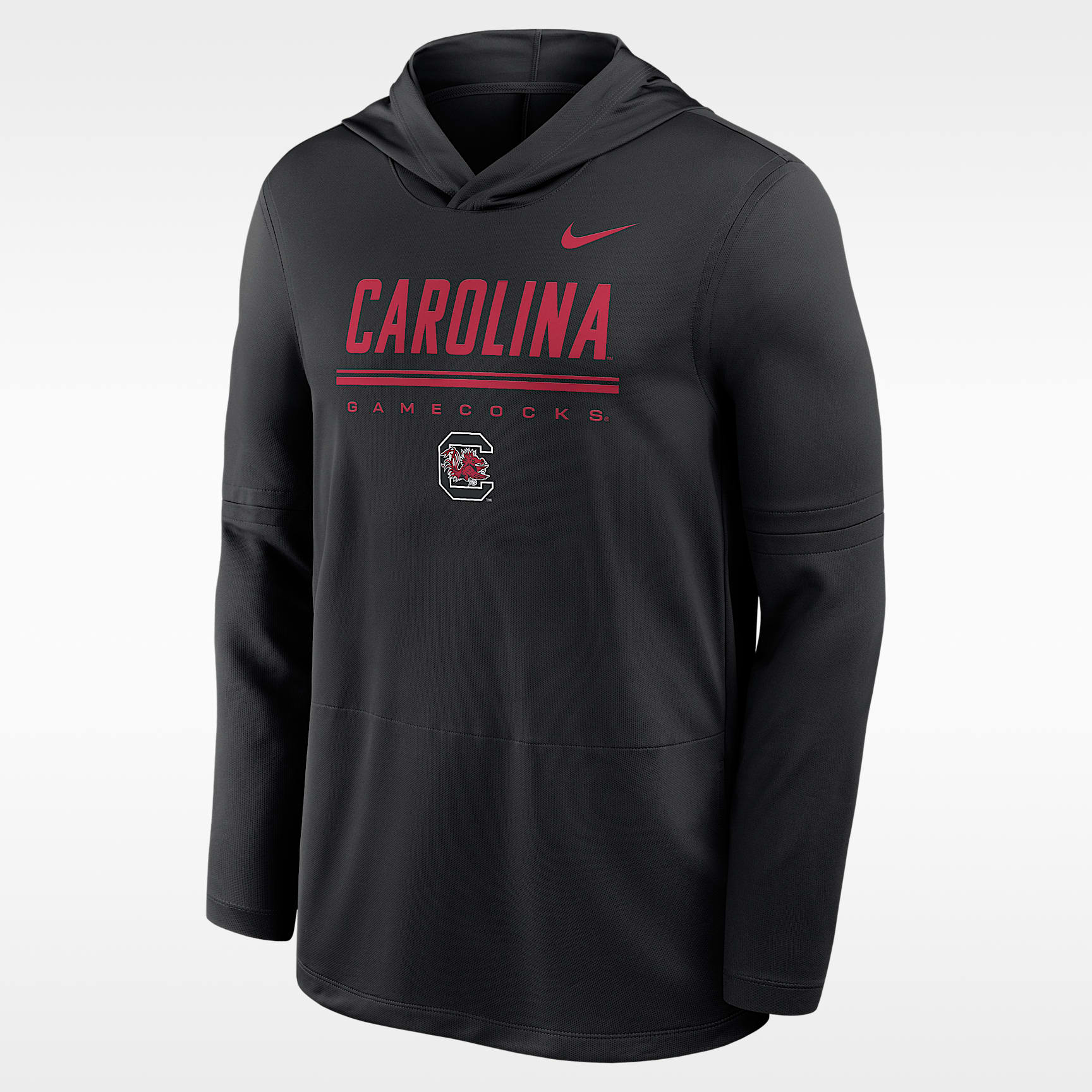 Nike College (South Carolina Gamecocks) Men's Dri-FIT Lightweight Pullover Hoodie