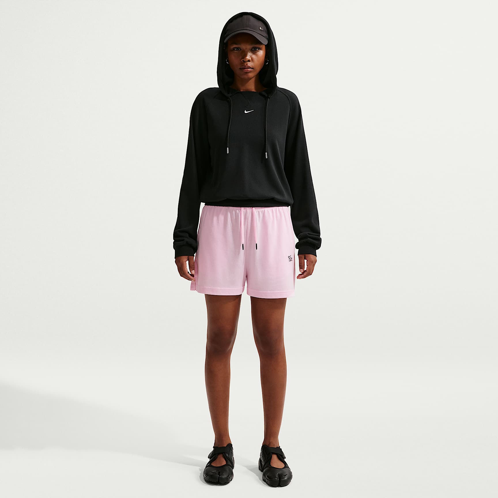 Shorts ligeros de tiro alto para mujer Nike Sportswear Chill Knit