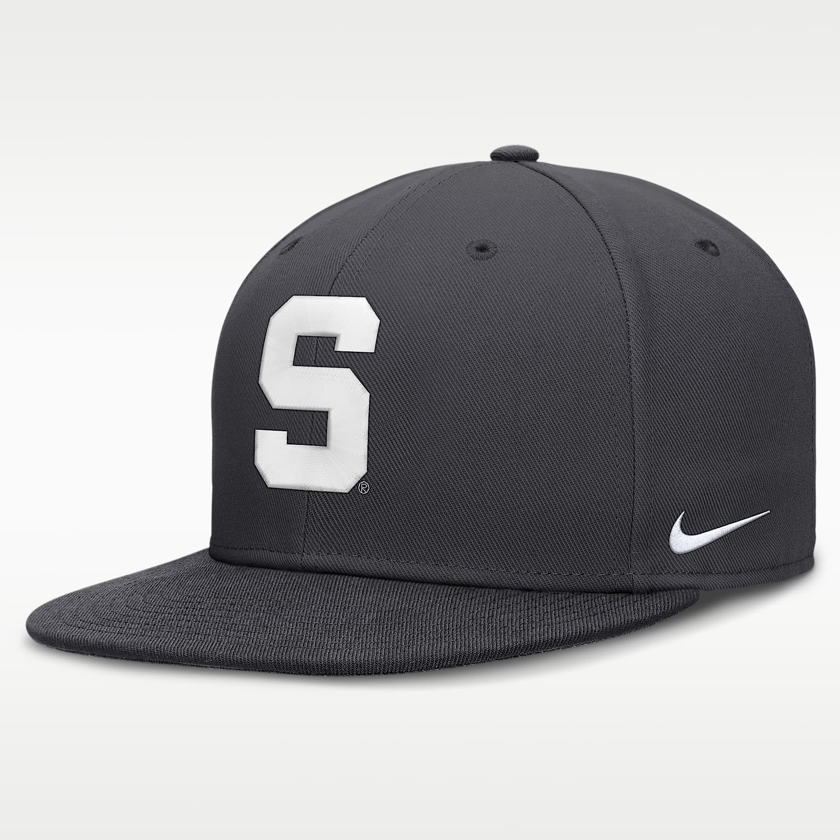 Gorra universitaria Nike Dri-FIT ajustada para hombre Michigan State Pro