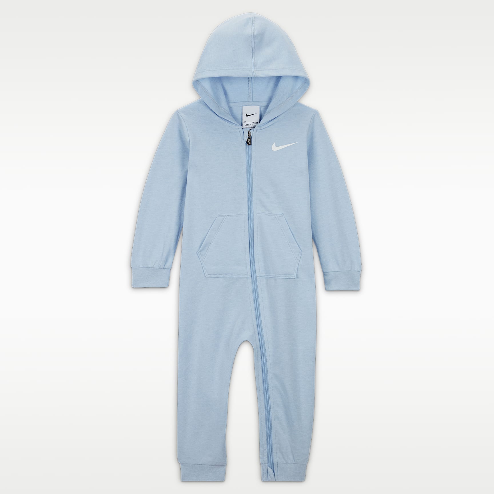 Combinaison à capuche Nike Baby Essentials pour bébé (12-24 mois)