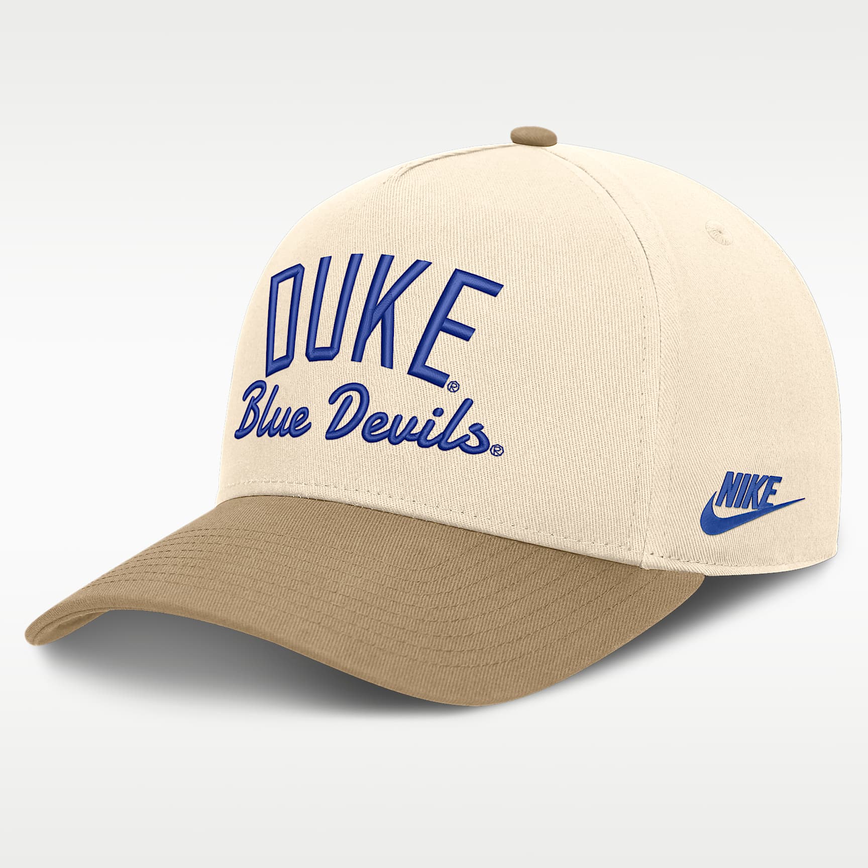 Duke Legacy Rise Men's Nike College A-Frame Adjustable Hat