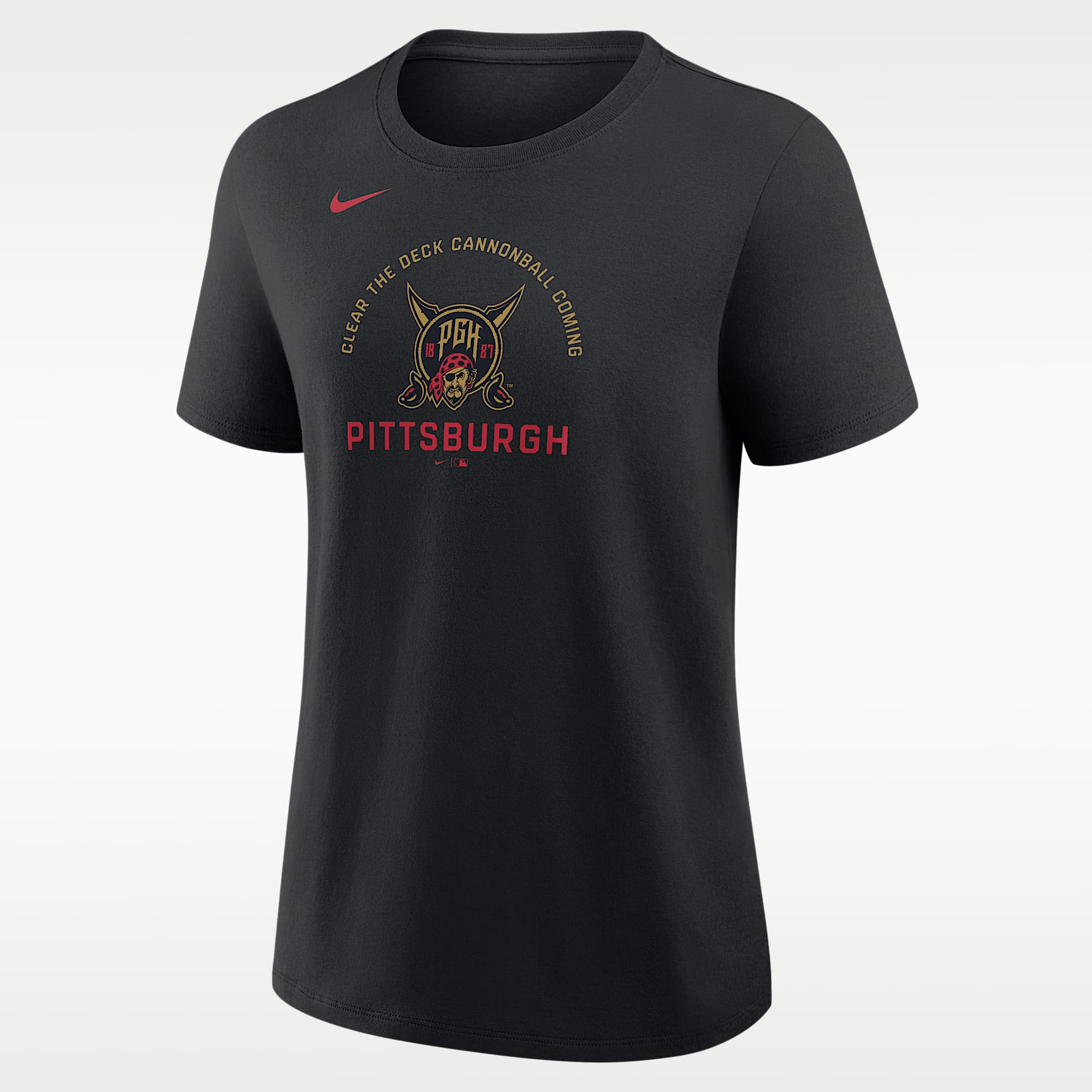 Pittsburgh Pirates City Connect Women's Nike MLB T-Shirt