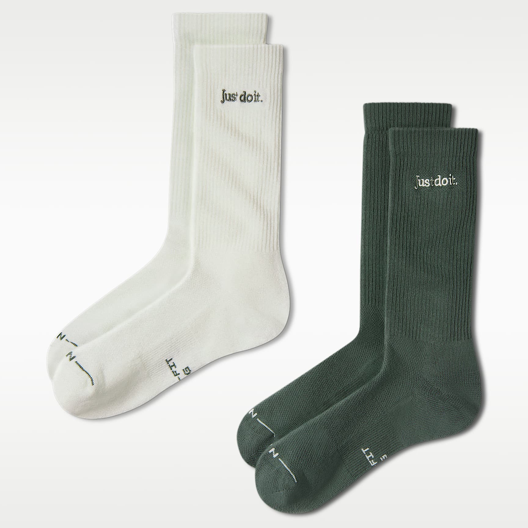 Nike Everyday Elevated Crew Socks (2 Pairs)