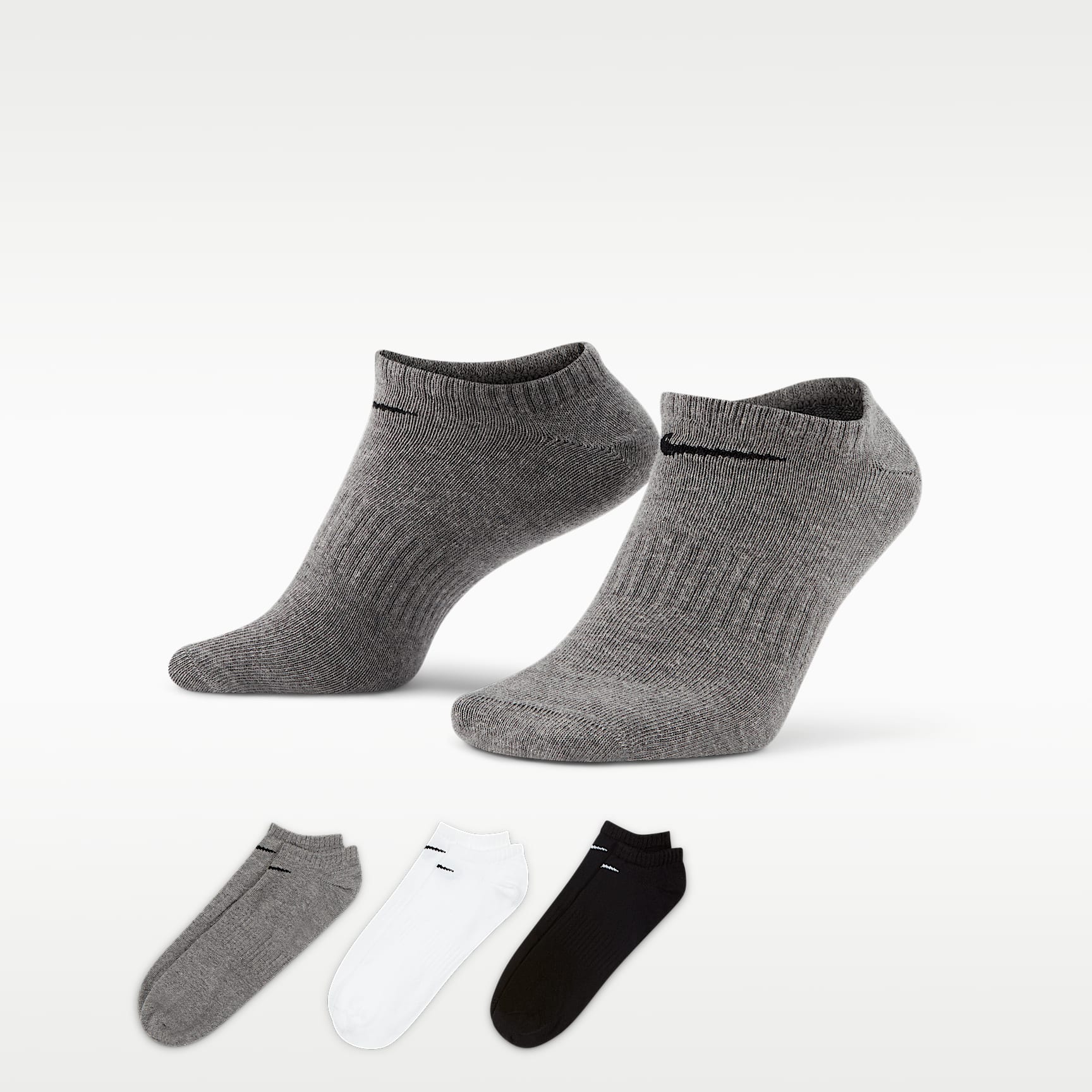 Chaussettes de training invisibles Nike Everyday Lightweight (3 paires)