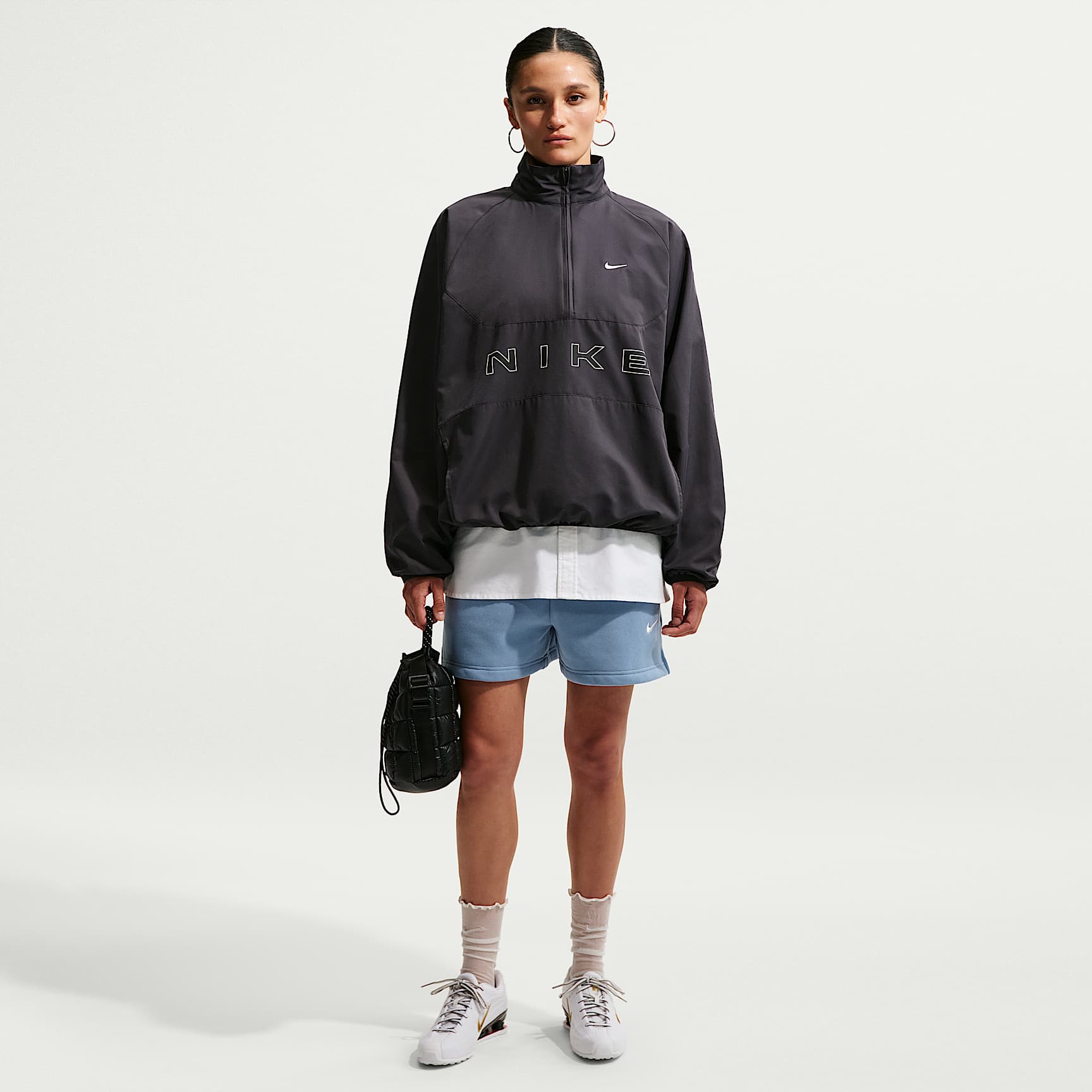 Nike Studio Fleece Medium Weight Women's Mid-Rise Shorts