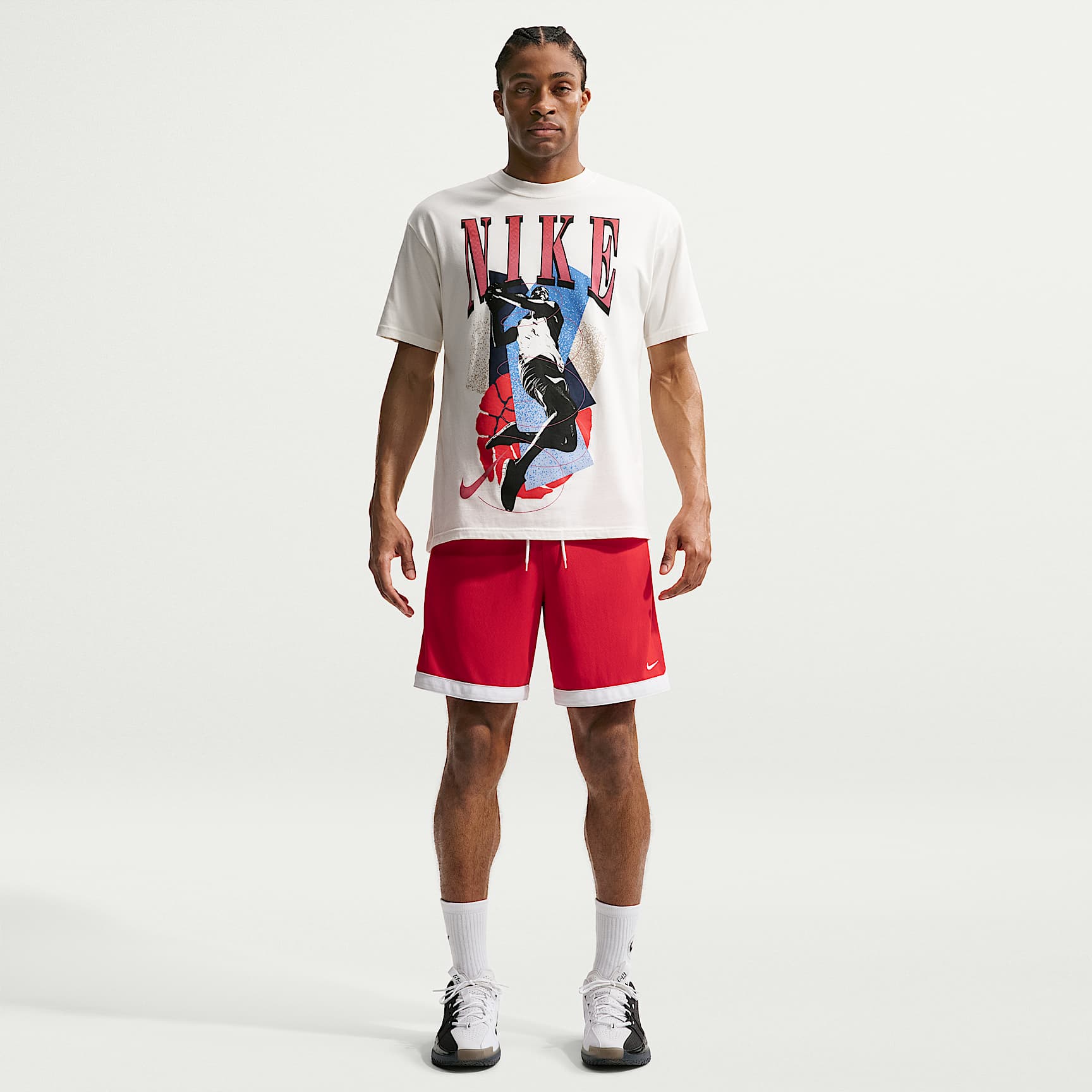 Nike DNA Academy Dri-FIT basketshorts til herre (20 cm)