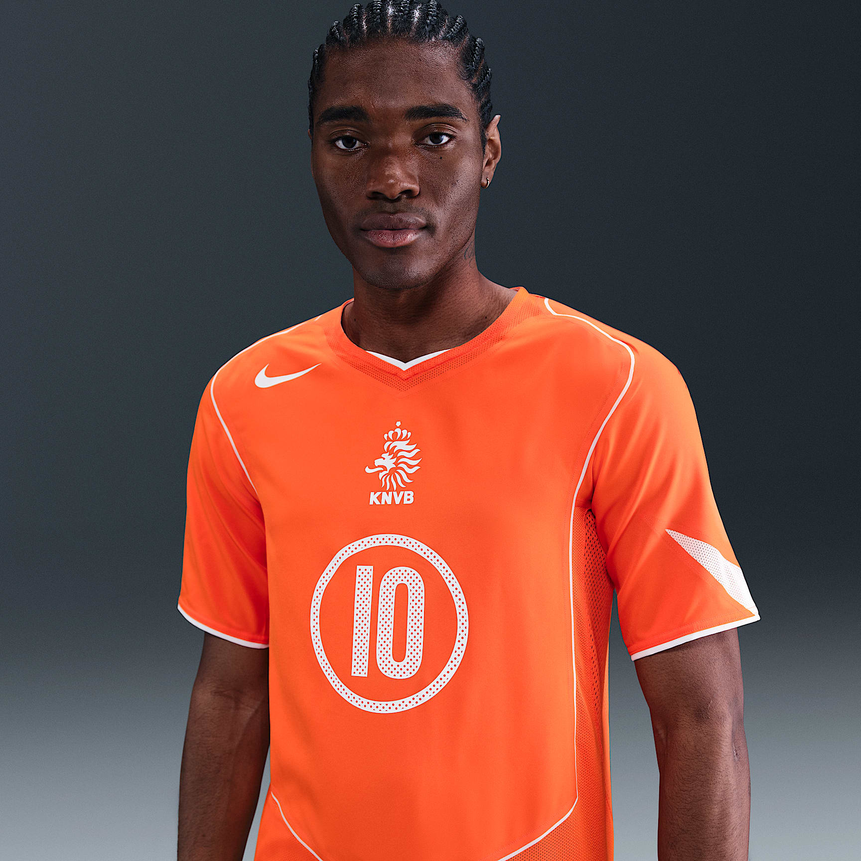 Ruud van Nistelrooy Netherlands 2004 Total 90 Reissue Men's Nike Football Replica Shirt