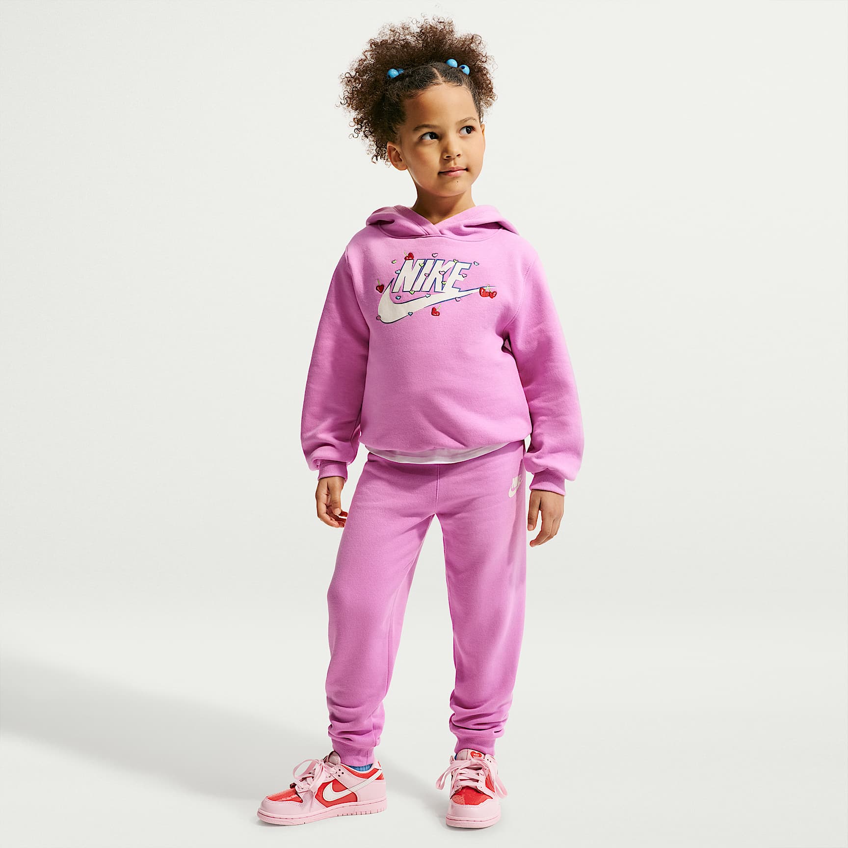 Nike Little Kids' Fleece Pullover Hoodie and Joggers Set