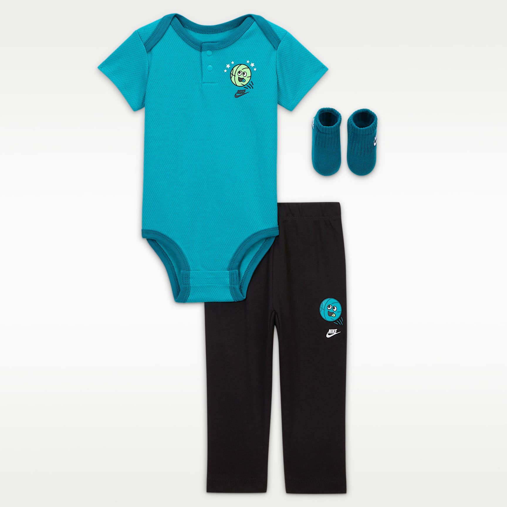 Nike Baby (6-12M) 3-Piece Multisport Mini Boxed Set