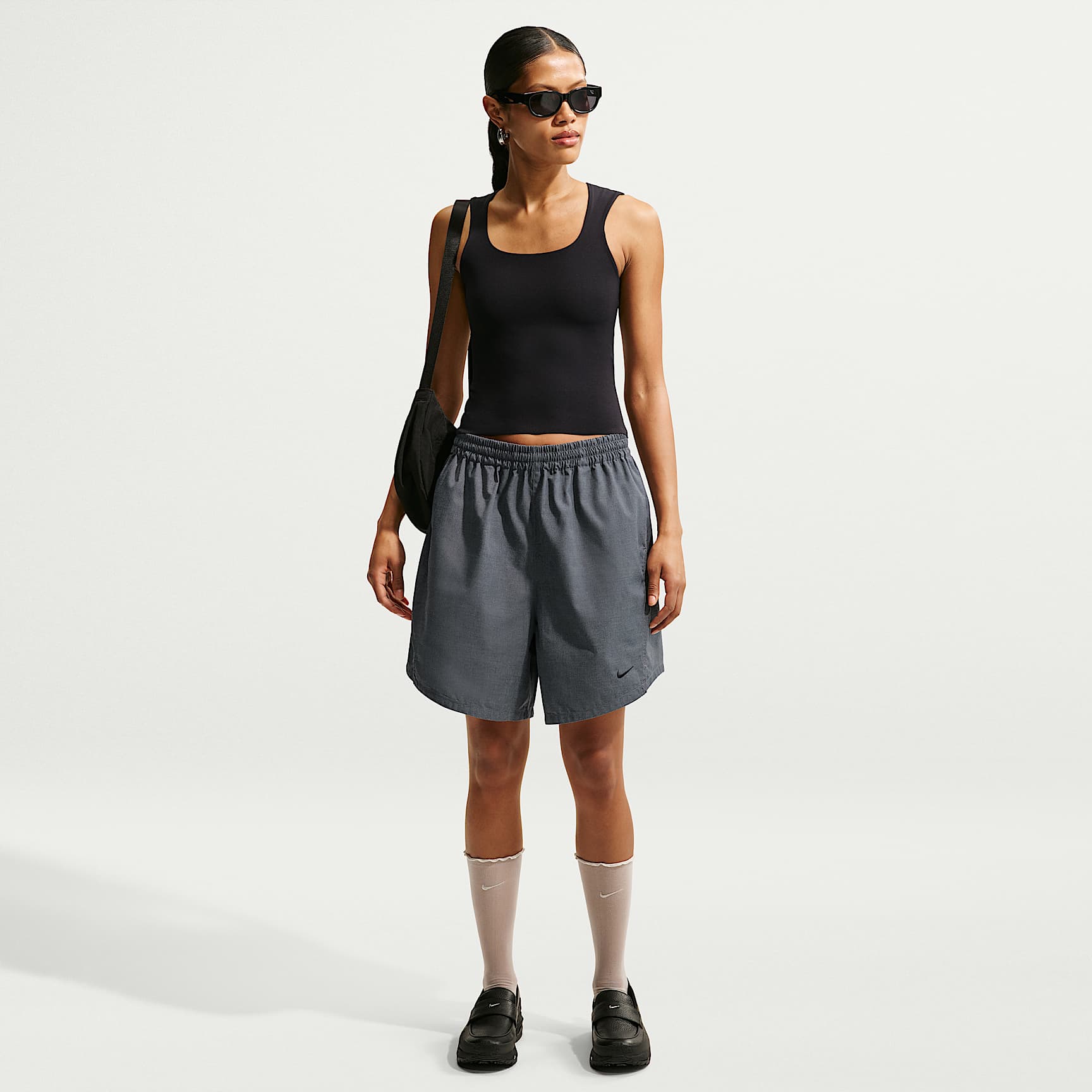 Nike Sportswear Women's Oversized Mid-Rise Woven Shorts