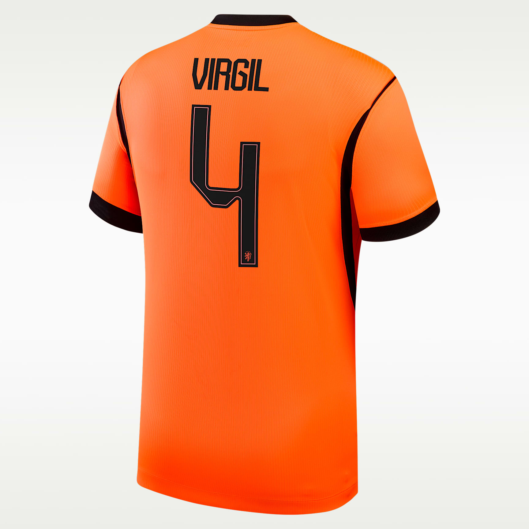 Virgil van Dijk Netherlands National Team 2026 Stadium Home Men's Nike Dri-FIT Soccer Jersey