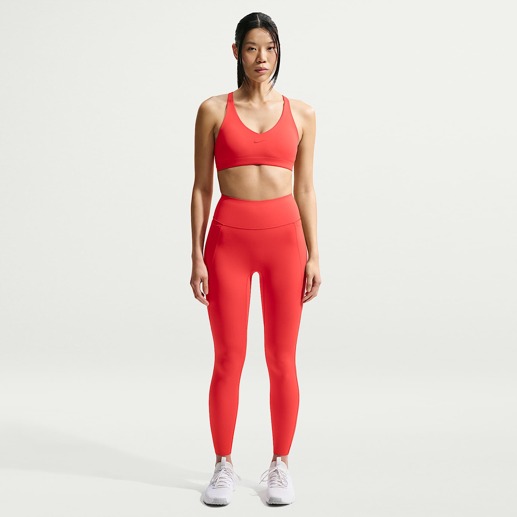Nike Universa Women's High-Waisted Full-Length Leggings with No Front Seam