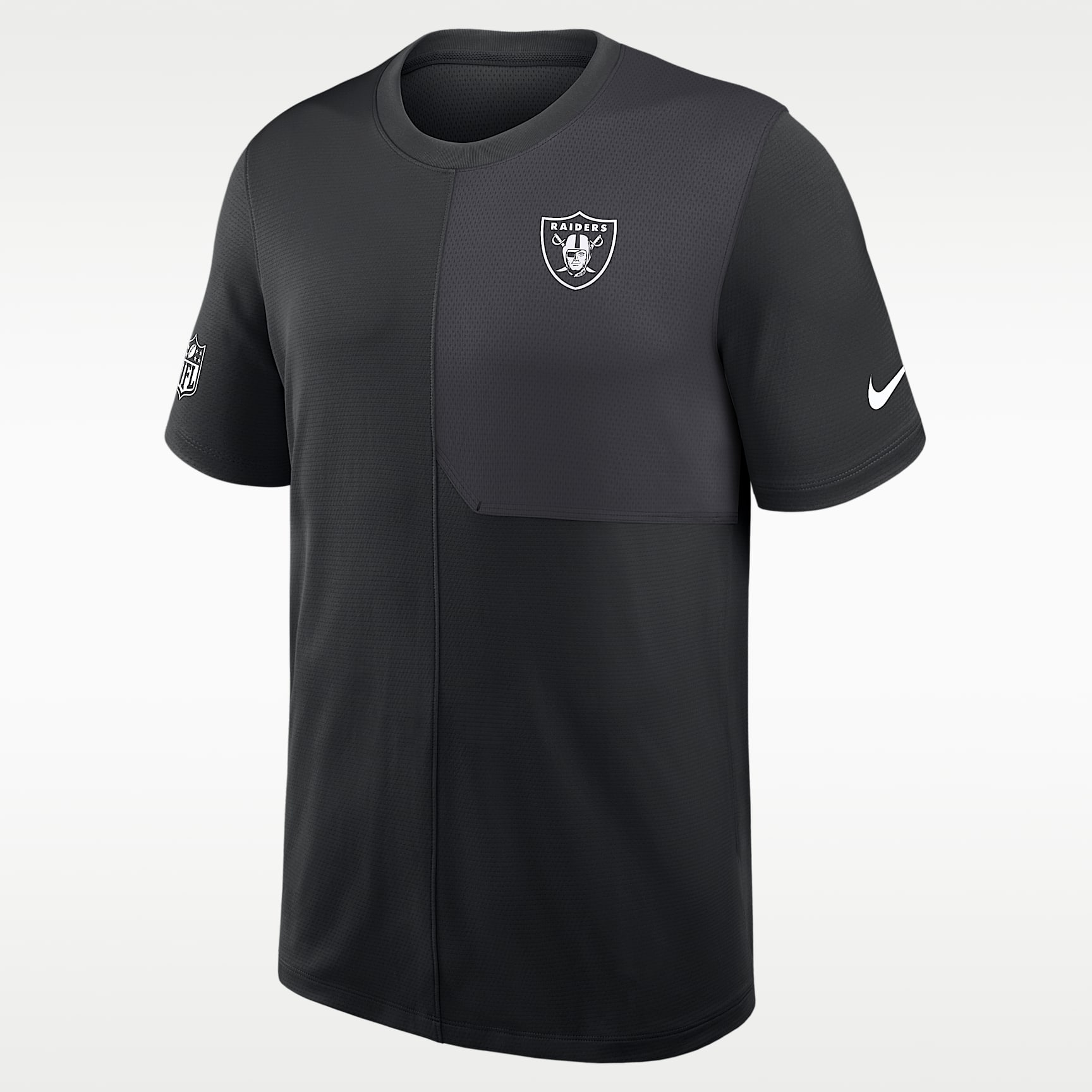 Las Vegas Raiders Sideline Coach Men's Nike Dri-FIT NFL Top