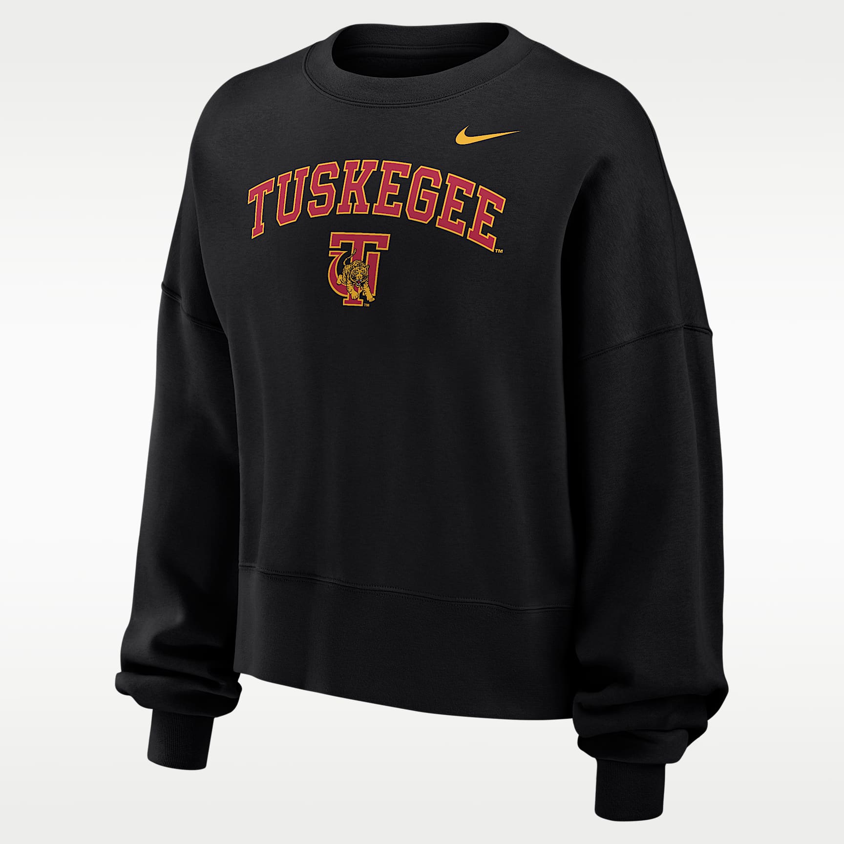 Nike College (Tuskegee University) Women's Phoenix Fleece Crewneck Sweatshirt