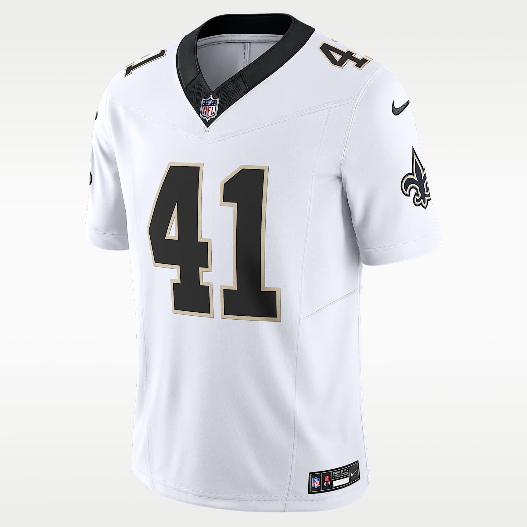 Jersey de fútbol americano Nike Dri-FIT de la NFL Limited para hombre Alvin Kamara New Orleans Saints