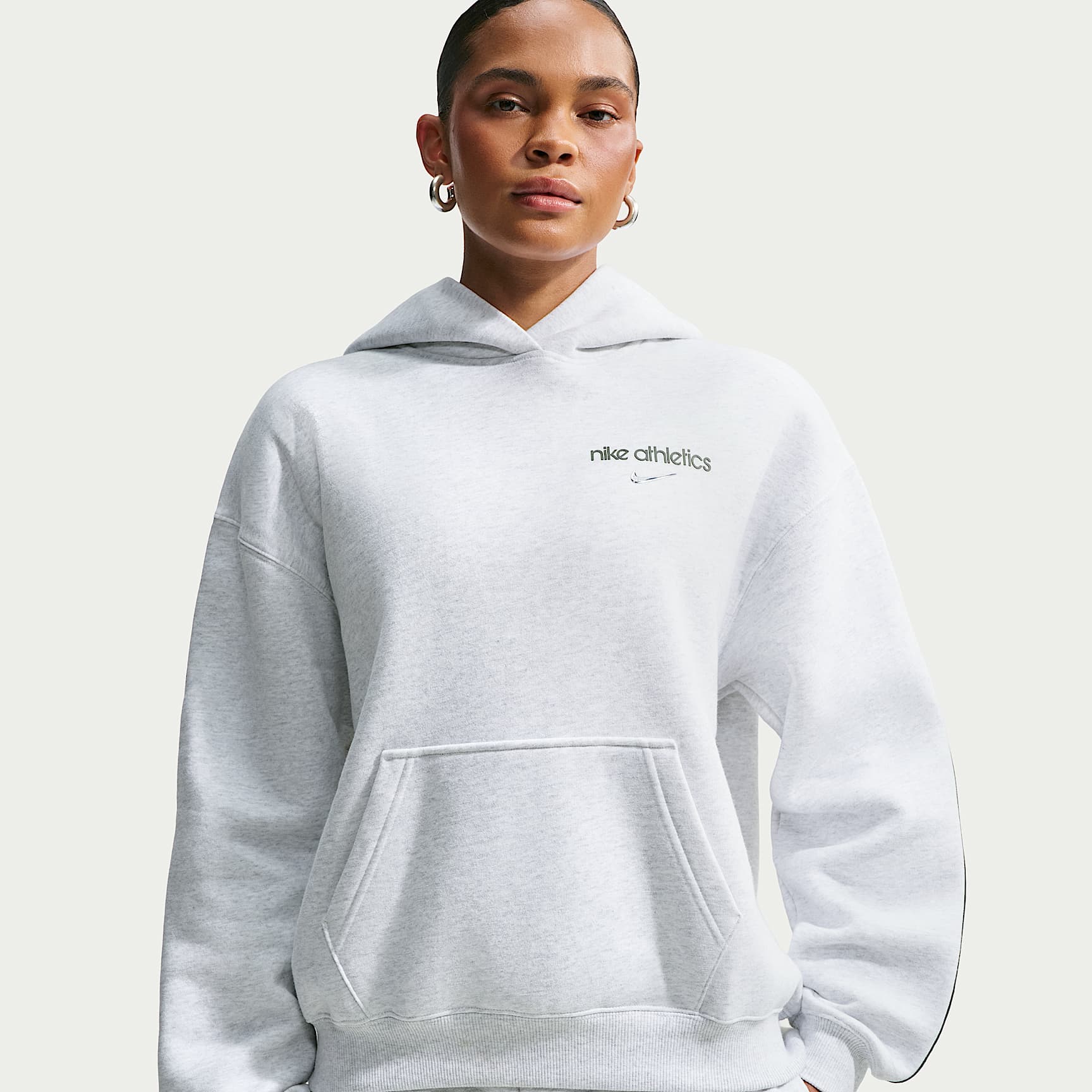 Nike Studio Fleece Medium Weight Women's Oversized Pullover Hoodie