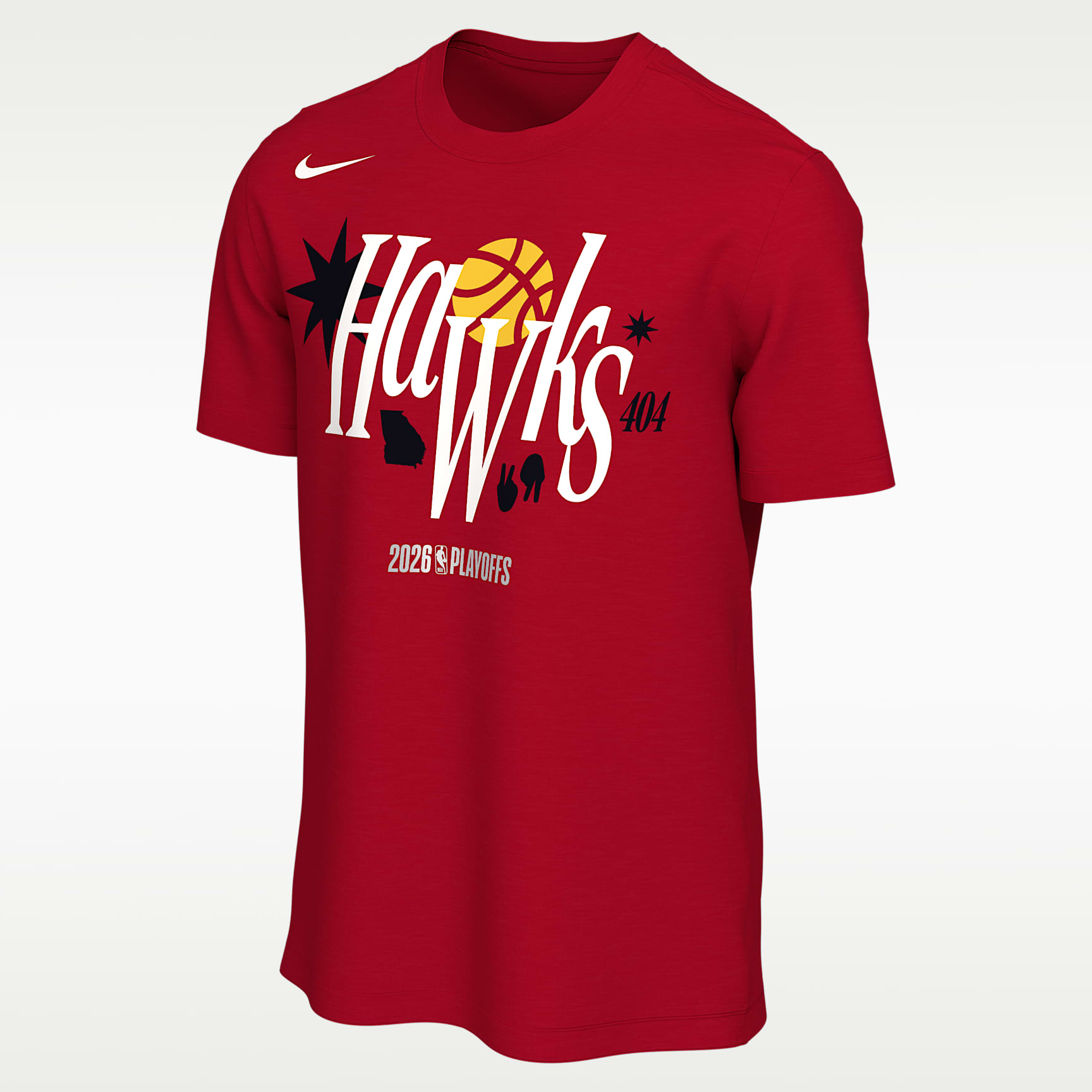 Playera de básquetbol Nike de la NBA para hombre Atlanta Hawks
