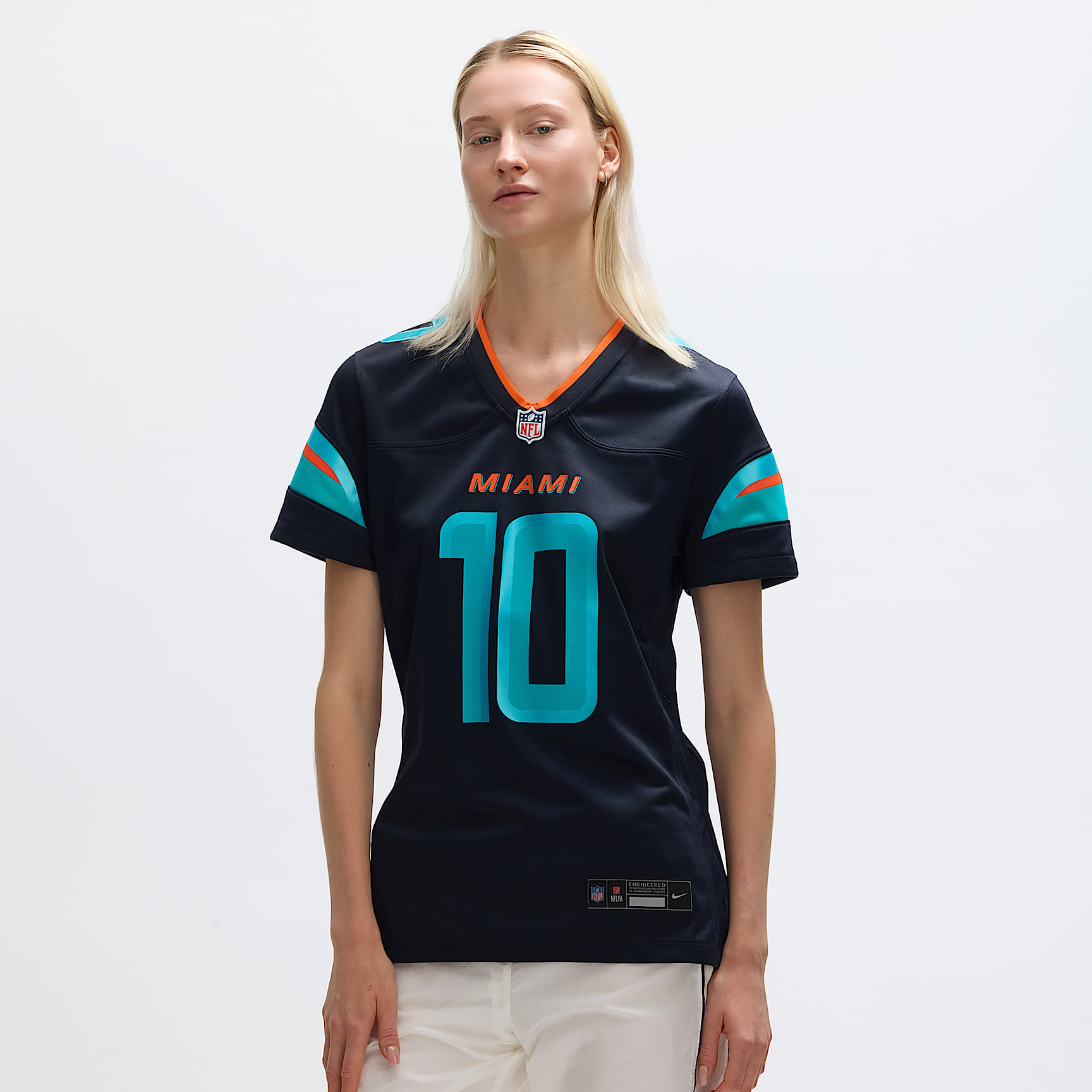 Tyreek Hill Miami Dolphins Rivalries Collection Women’s Nike NFL Game Jersey