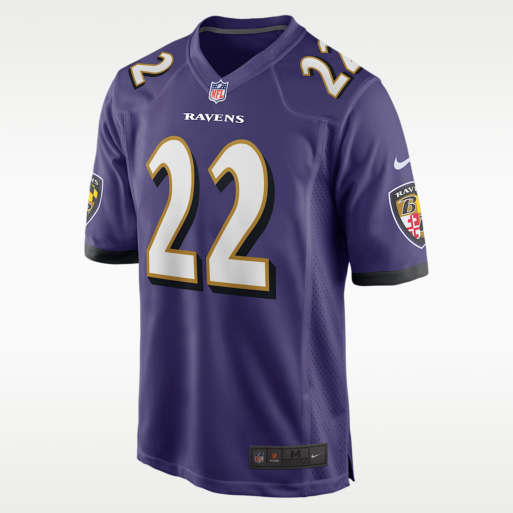Derrick Henry Baltimore Ravens Men's Nike NFL Game Football Jersey