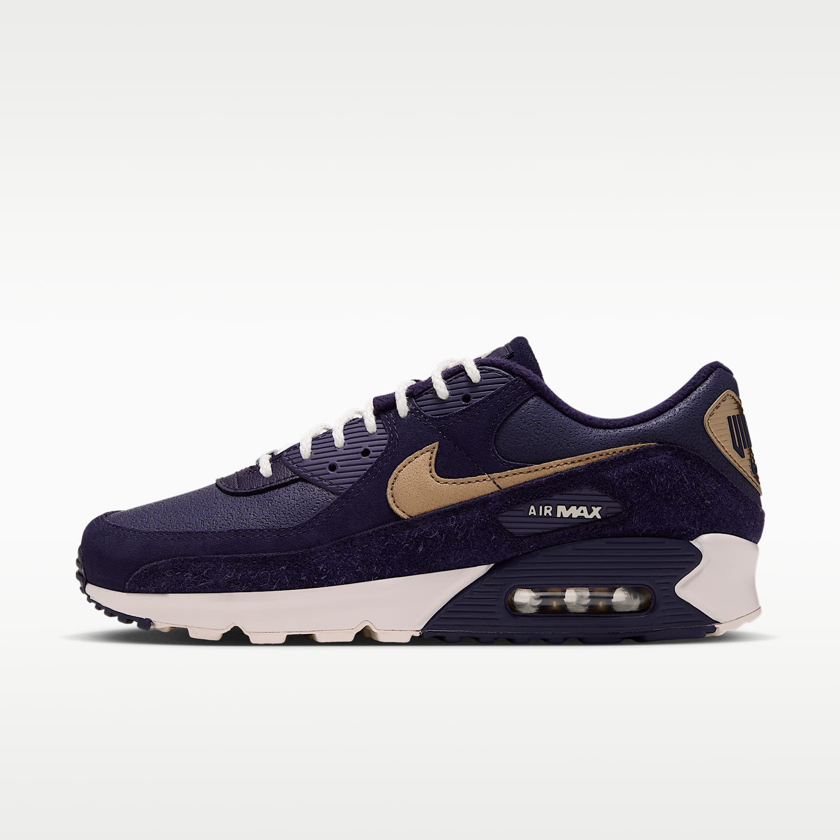 Nike Air Max 90 (Minnesota Vikings) Men's NFL Shoes