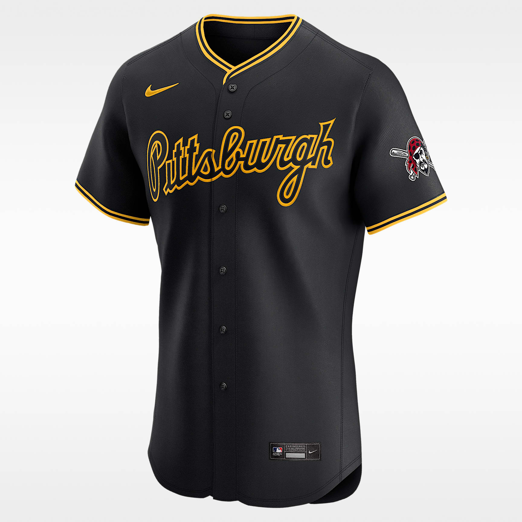 Jersey Nike Dri-FIT ADV de la MLB Elite para hombre Pittsburgh Pirates