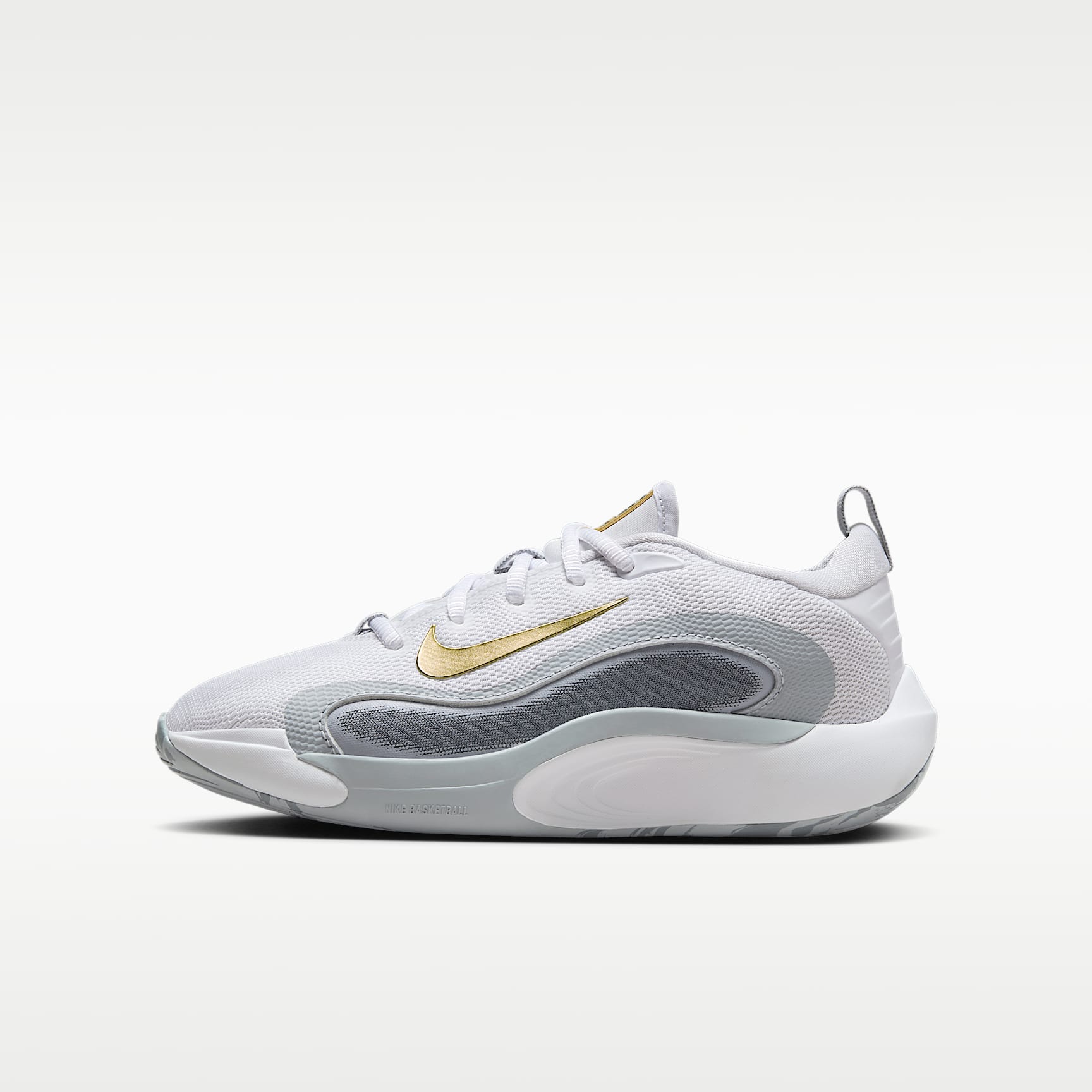 Tenis de básquetbol para niños grandes Nike IsoFly