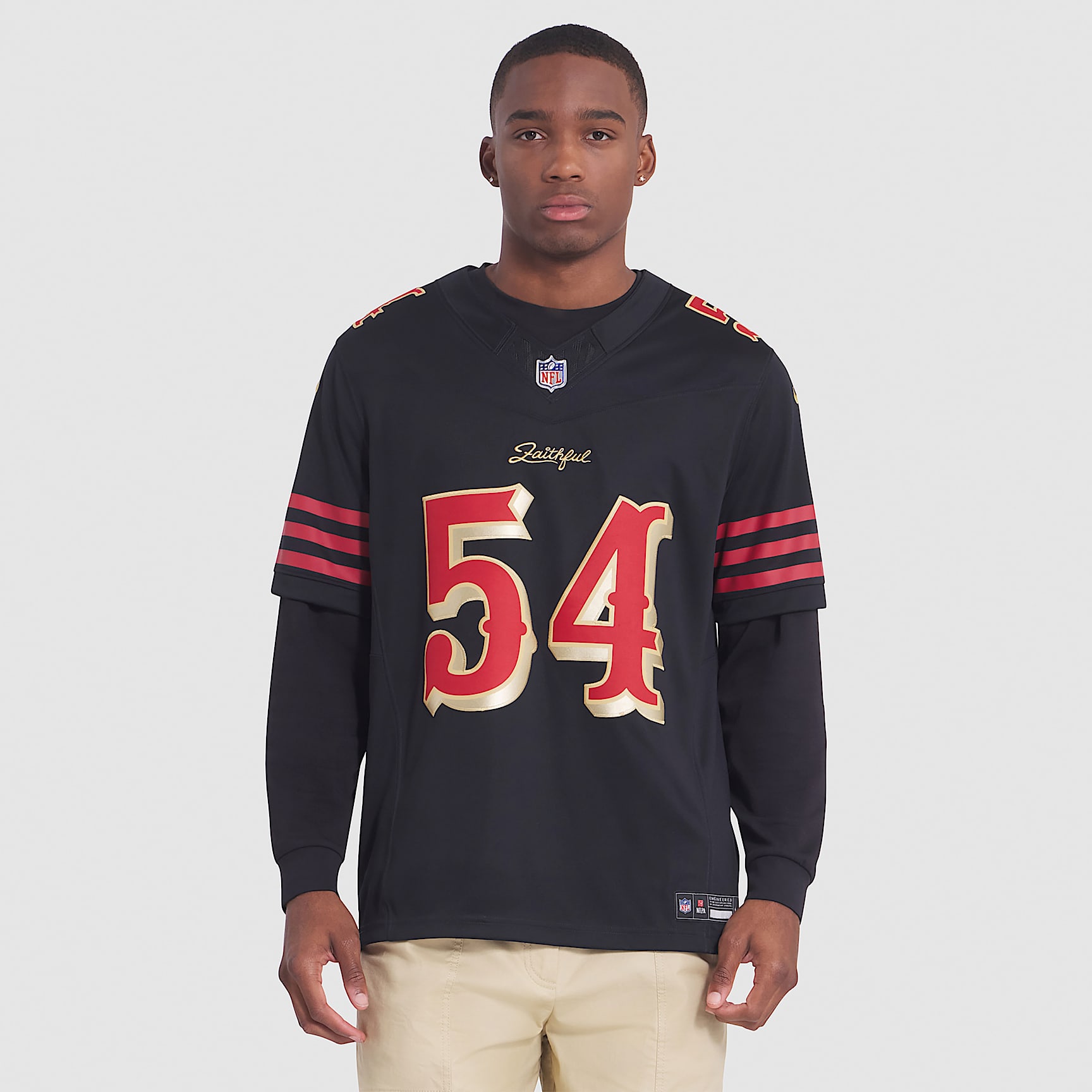 Fred Warner San Francisco 49ers Rivalries Collection Men's Nike Dri-FIT NFL Limited Jersey