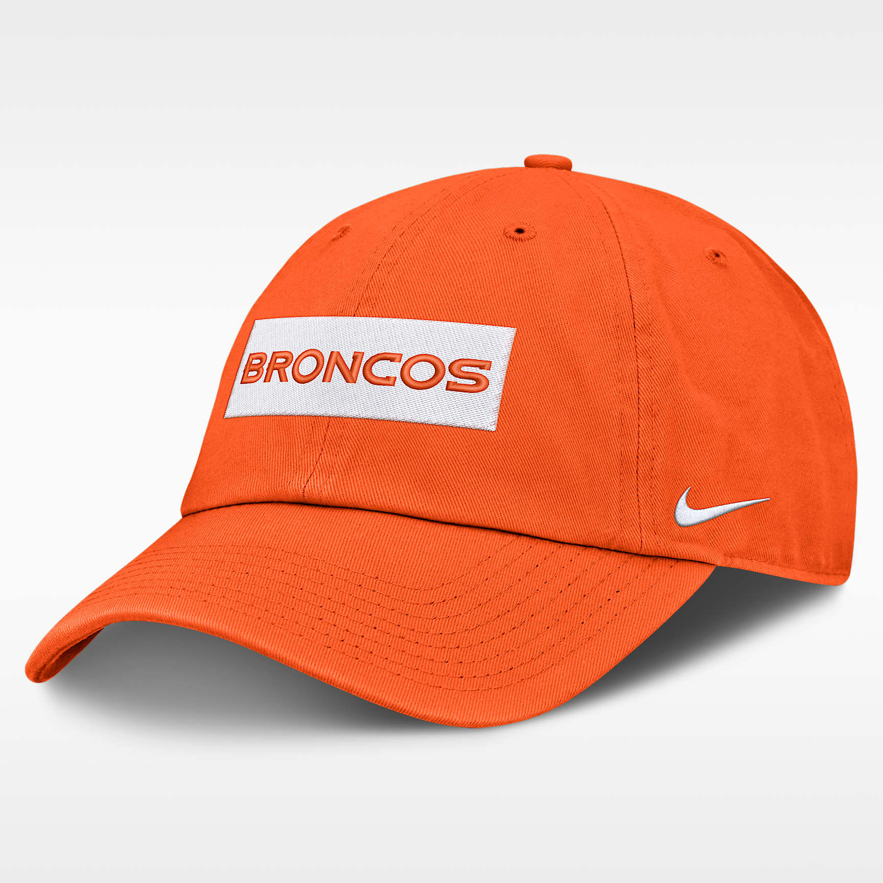 Denver Broncos Primetime Club Wordmark Men's Nike NFL Adjustable Hat