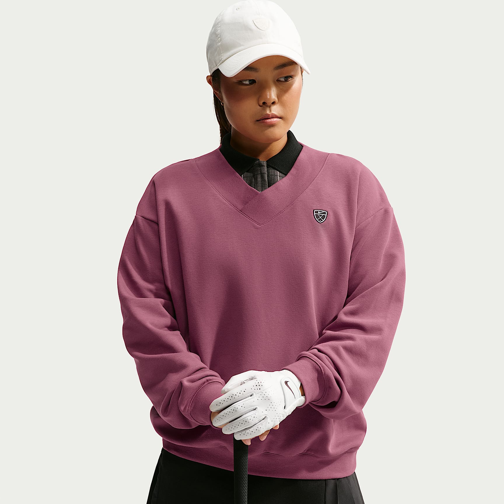 Nike Fairway Fresh Women's Dri-FIT Fleece Golf Top