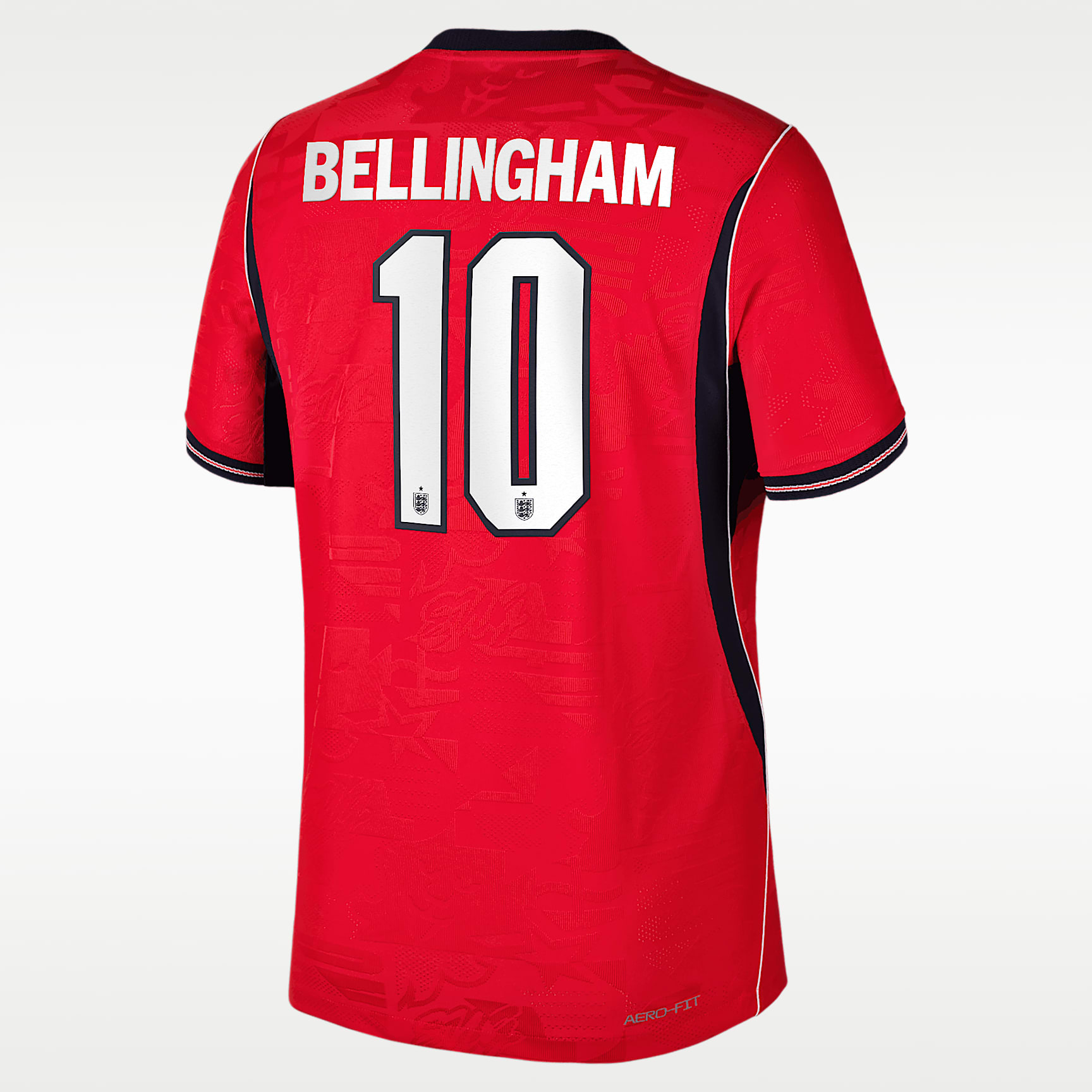 Jude Bellingham England National Team 2026 Match Away Men's Nike Dri-FIT ADV Soccer Jersey