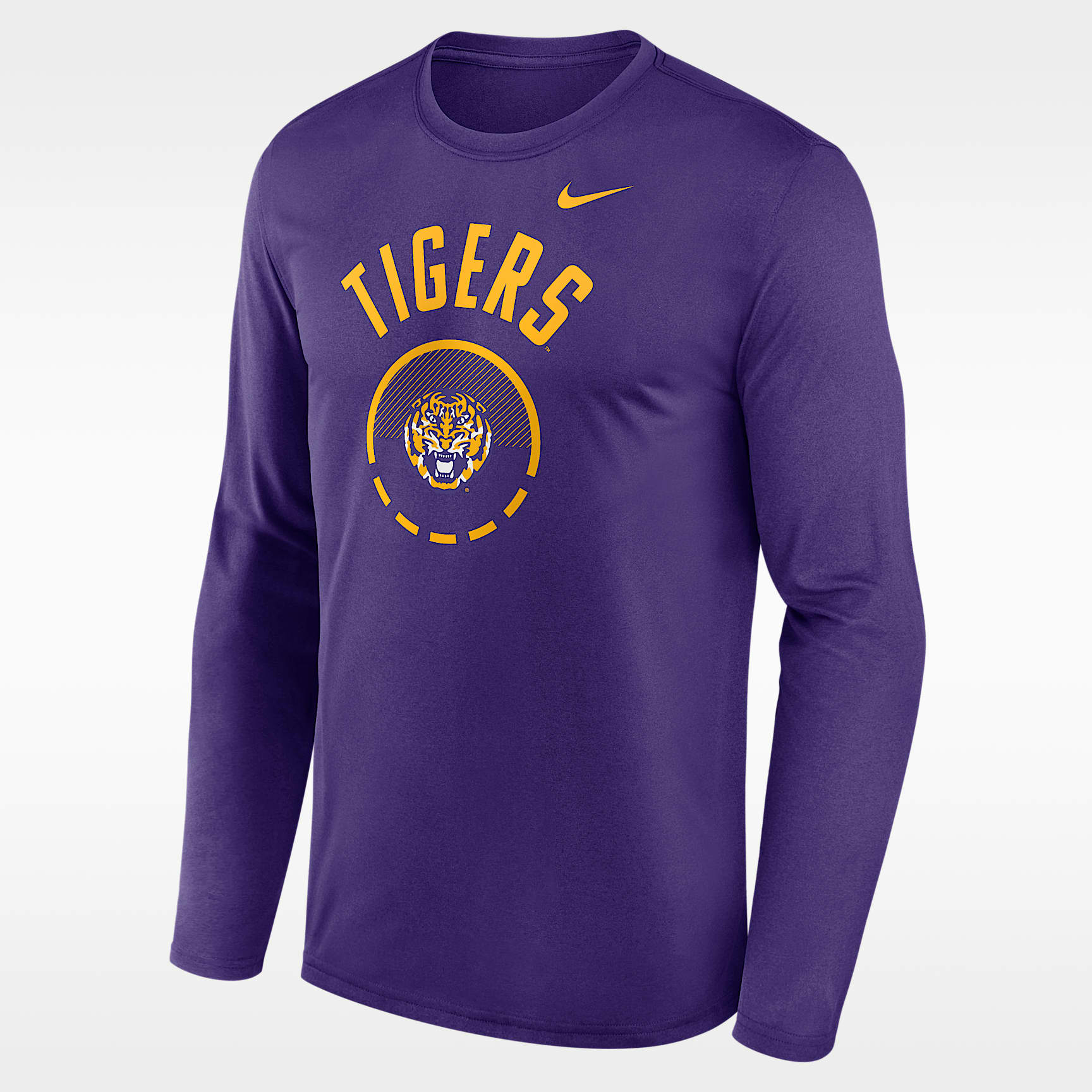 LSU Courtside Men's Nike Dri-FIT College Long-Sleeve T-Shirt