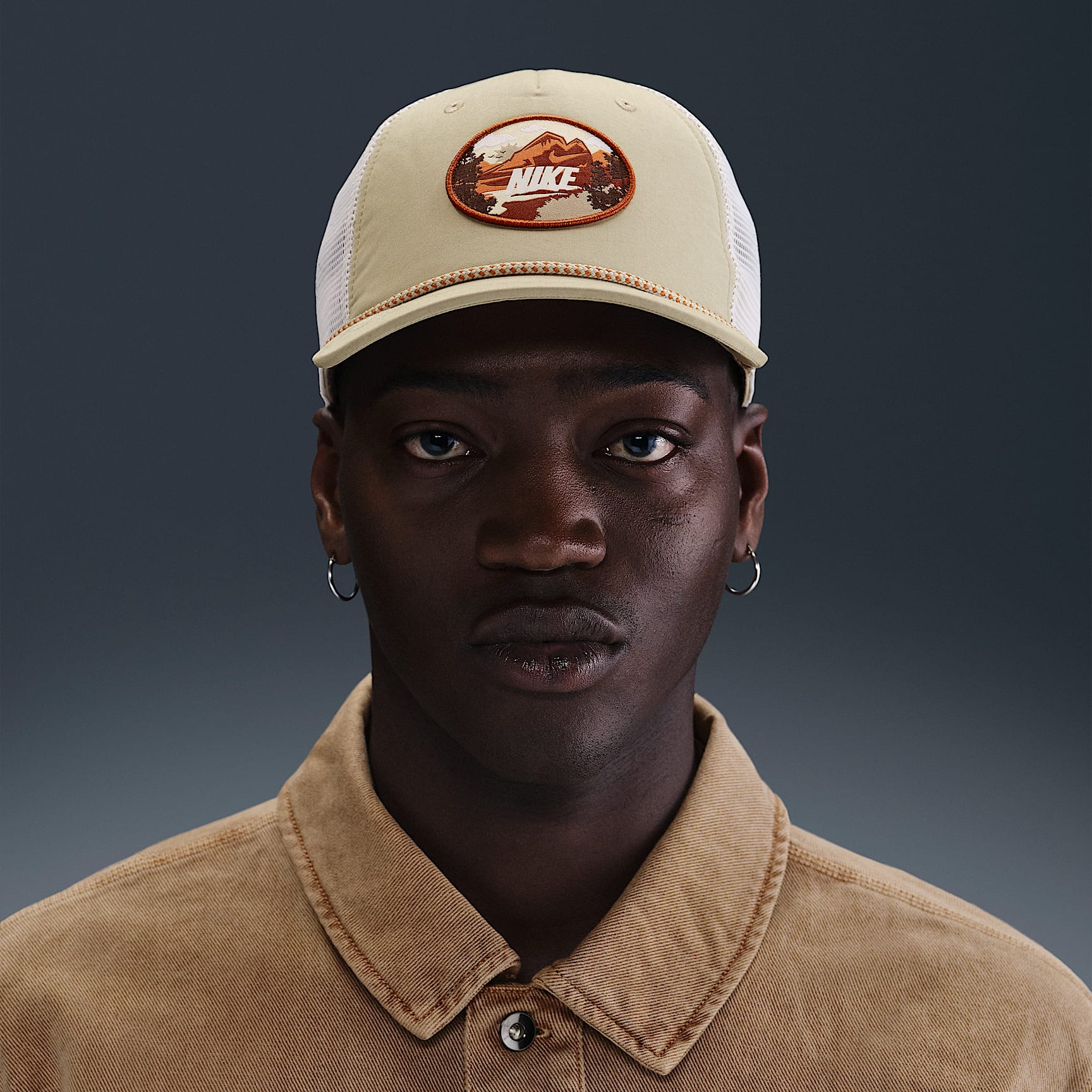 Gorra de rejilla con estructura para exteriores Nike Rise