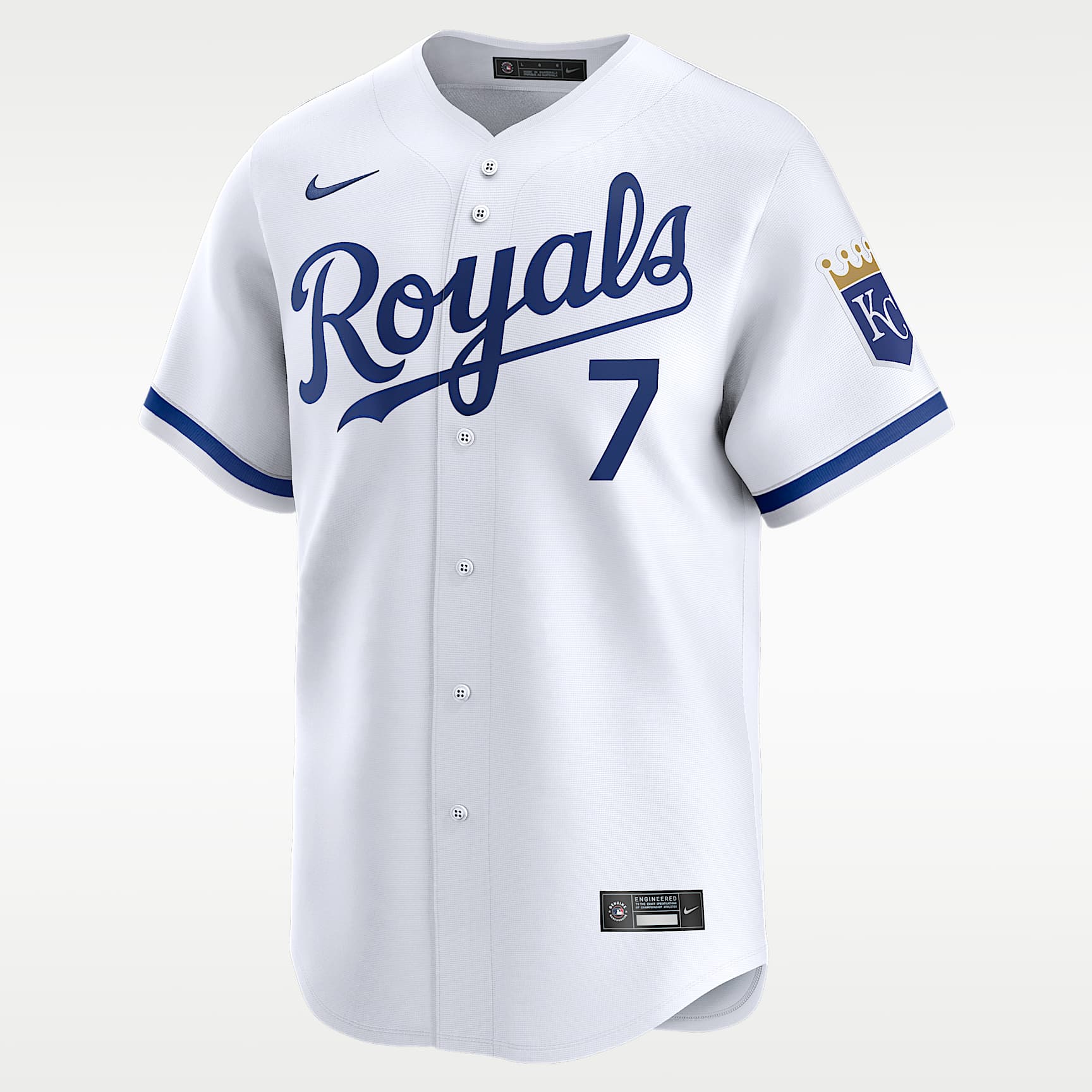 Bobby Witt Jr. Kansas City Royals Men's Nike Dri-FIT ADV MLB Limited Jersey