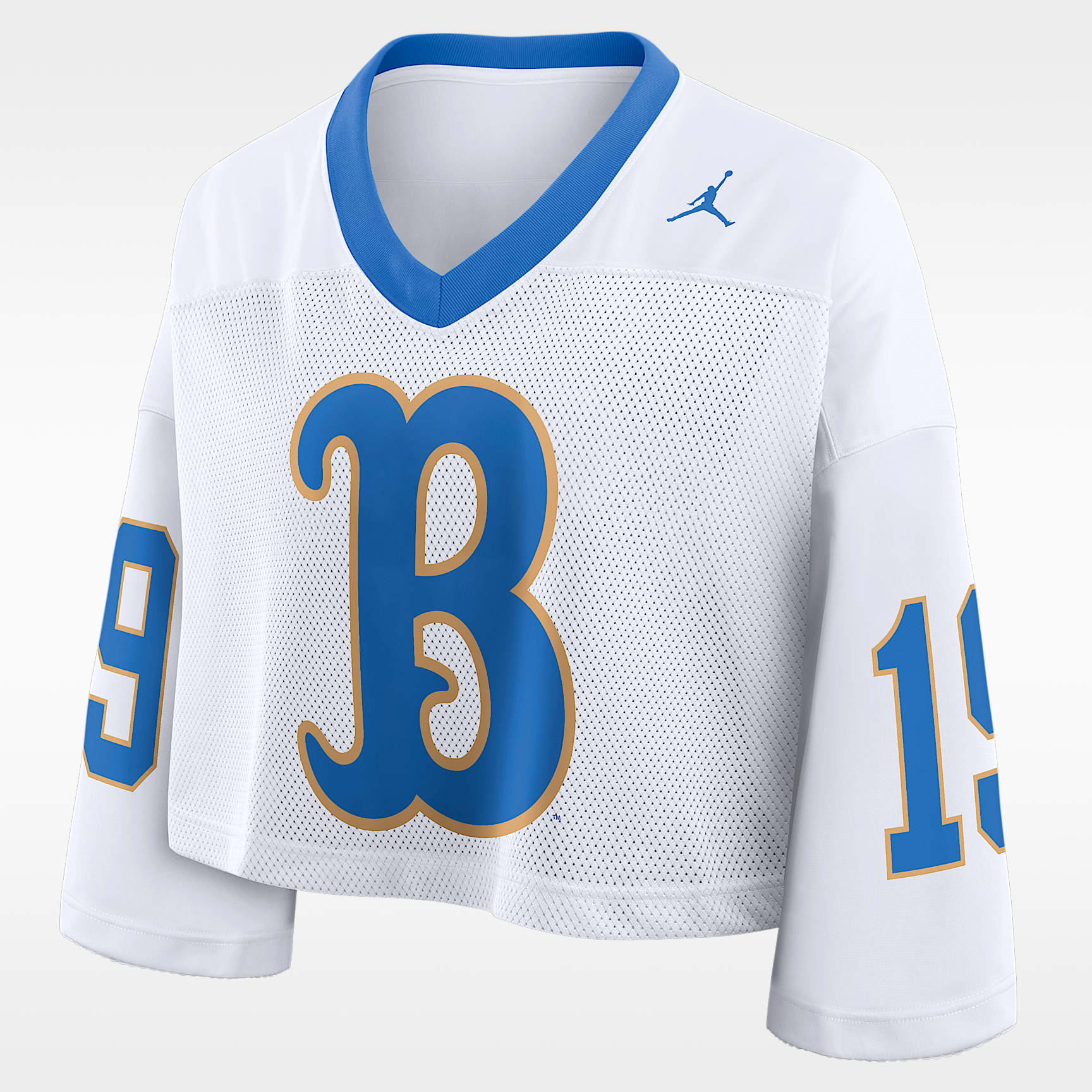UCLA Logo Women's Jordan Brand Dri-FIT College Cropped Jersey