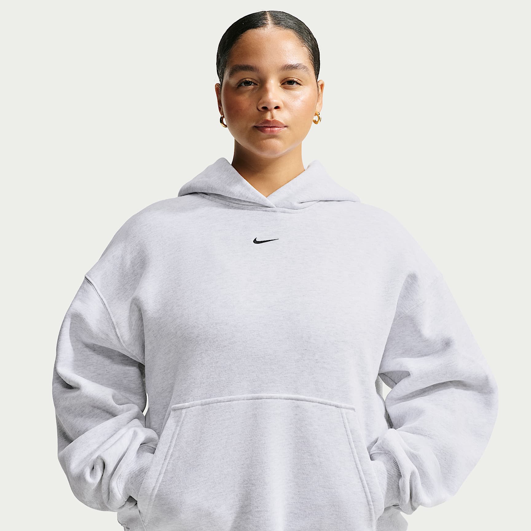 Nike Studio Fleece Medium Weight Women's Oversized Pullover Hoodie