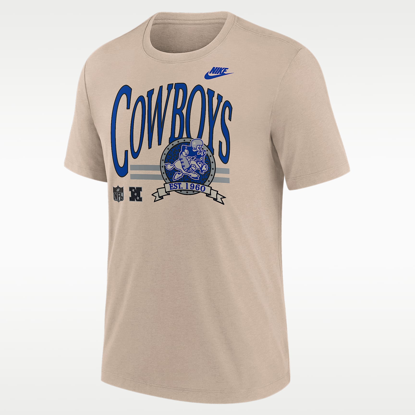 Playera Nike de la NFL para hombre Dallas Cowboys Rewind