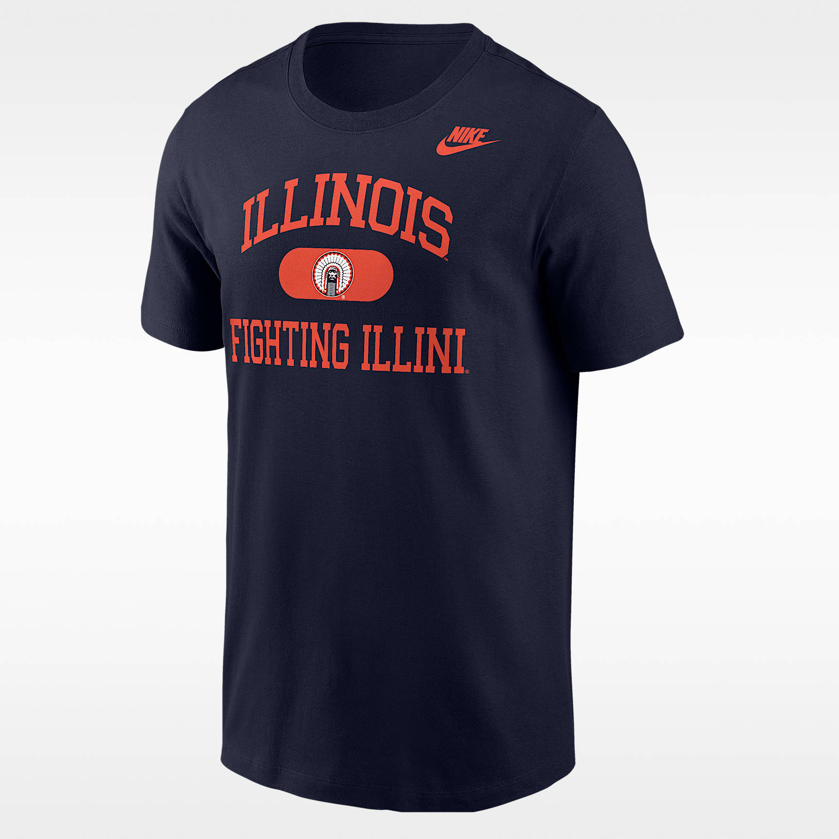 Illinois Fighting Illini Men's Nike College T-Shirt