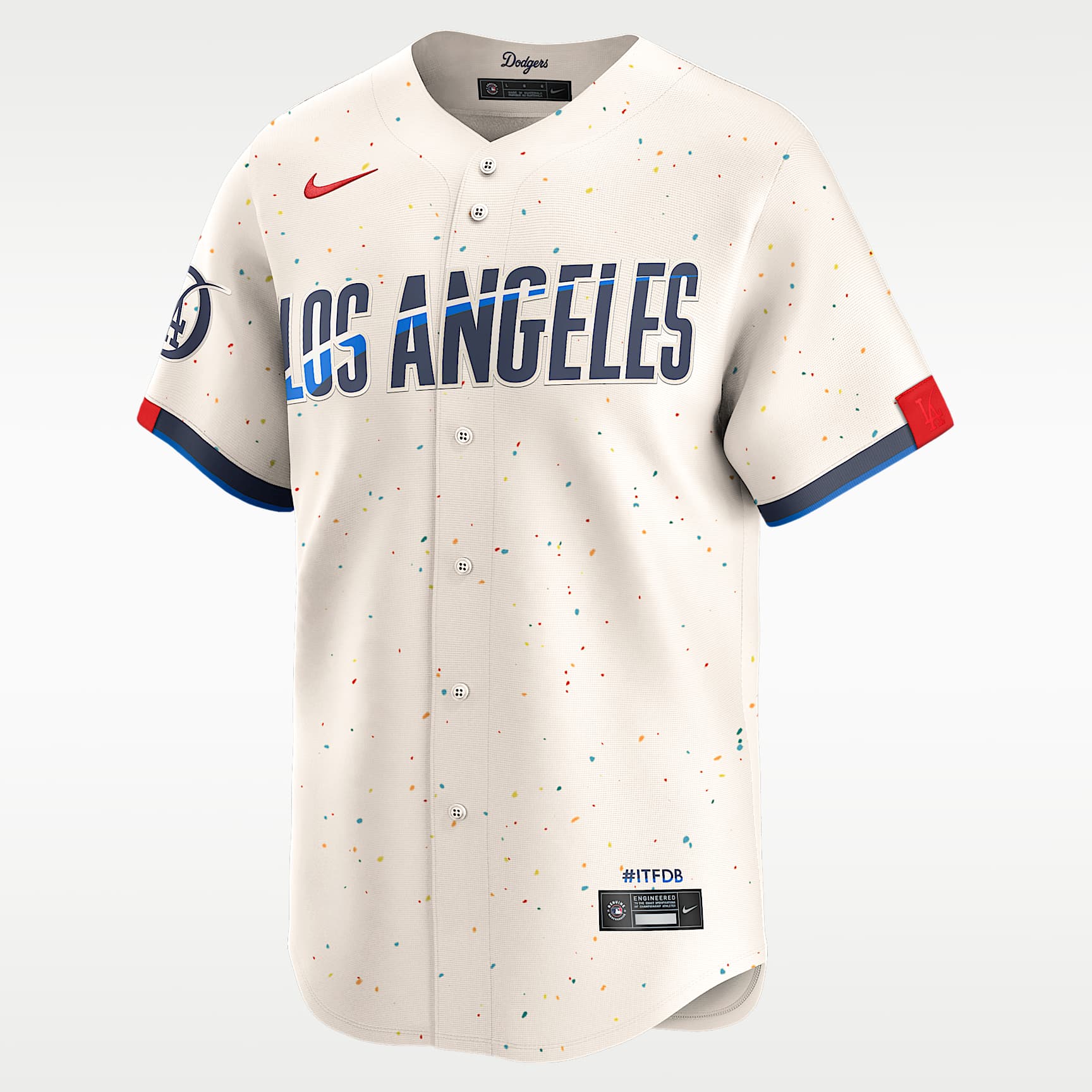 Jersey Nike de la MLB Limited para hombre Los Angeles Dodgers
