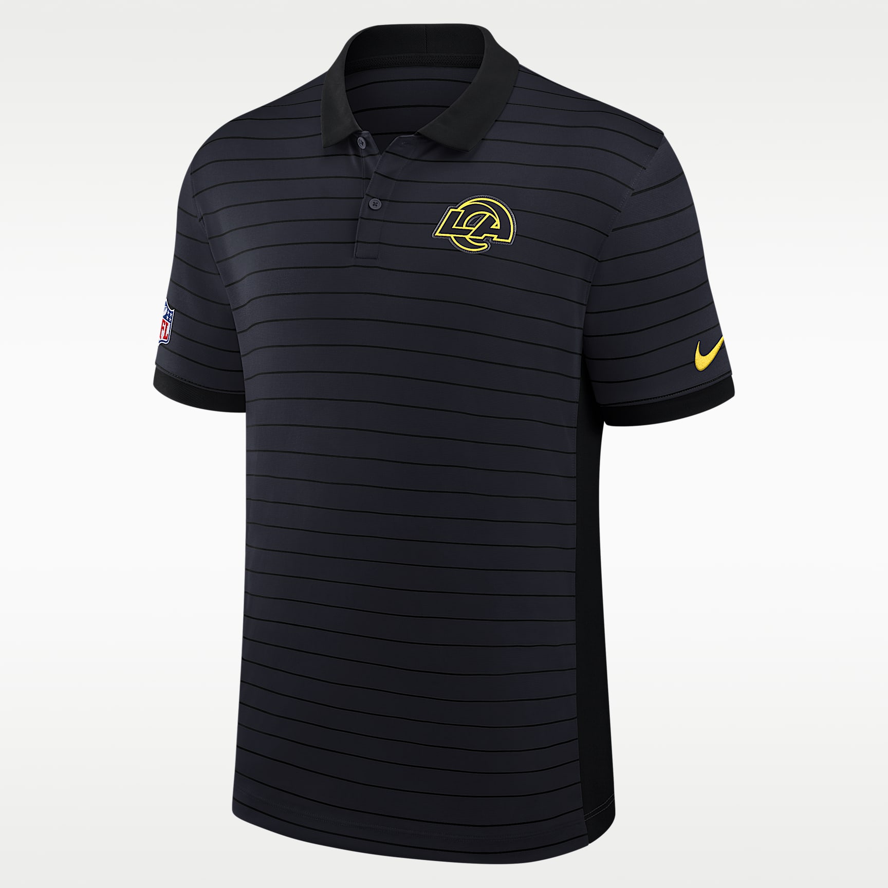 Los Angeles Rams Rivalries Collection Sideline Victory Men's Nike Dri-FIT NFL Polo