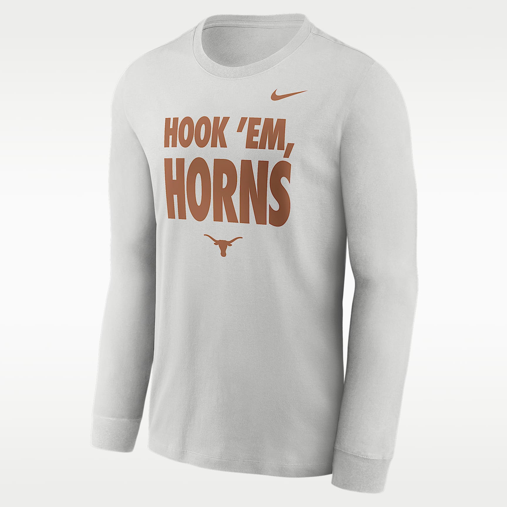 Texas Sideline Slogan Men's Nike Dri-FIT College Long-Sleeve T-Shirt